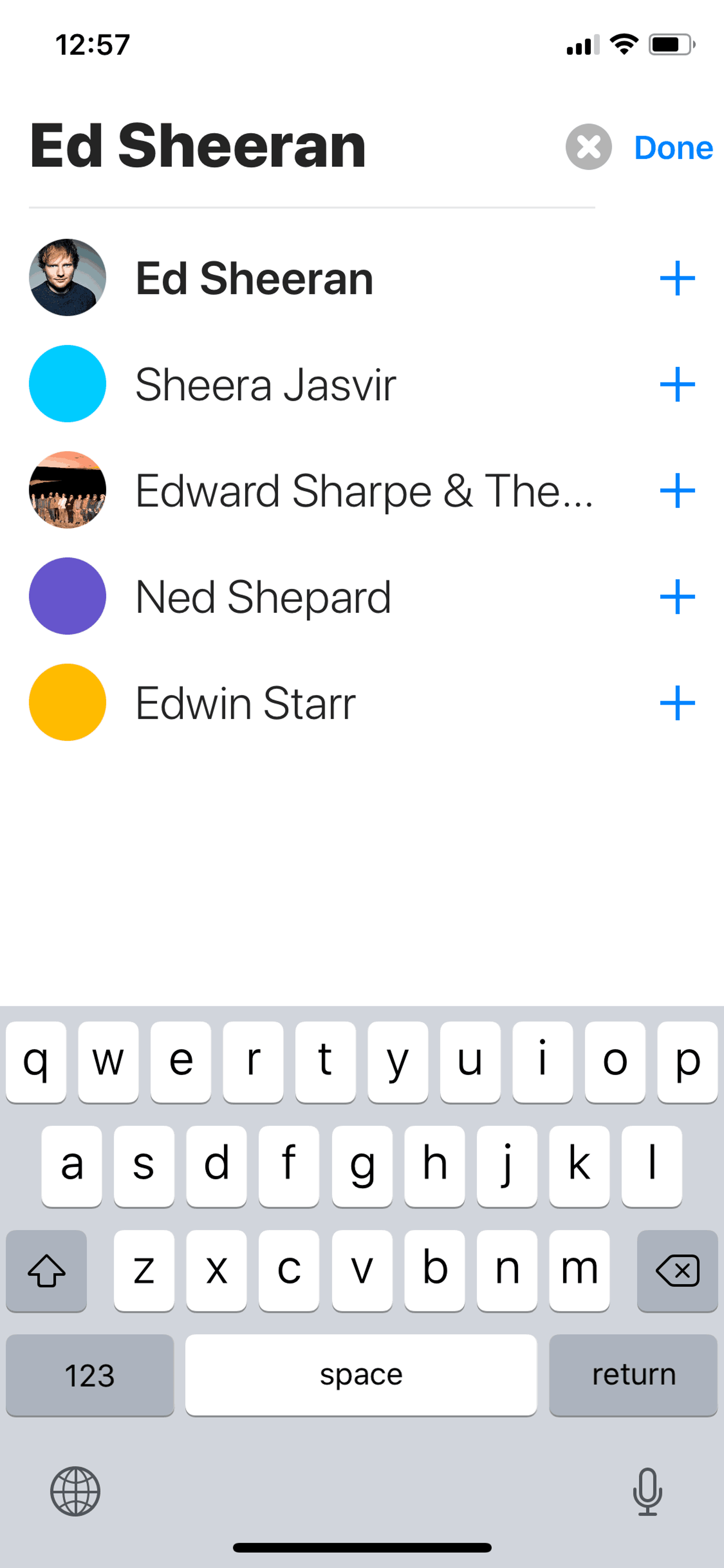 Shazam iOS Music & Audio interface screenshot 23