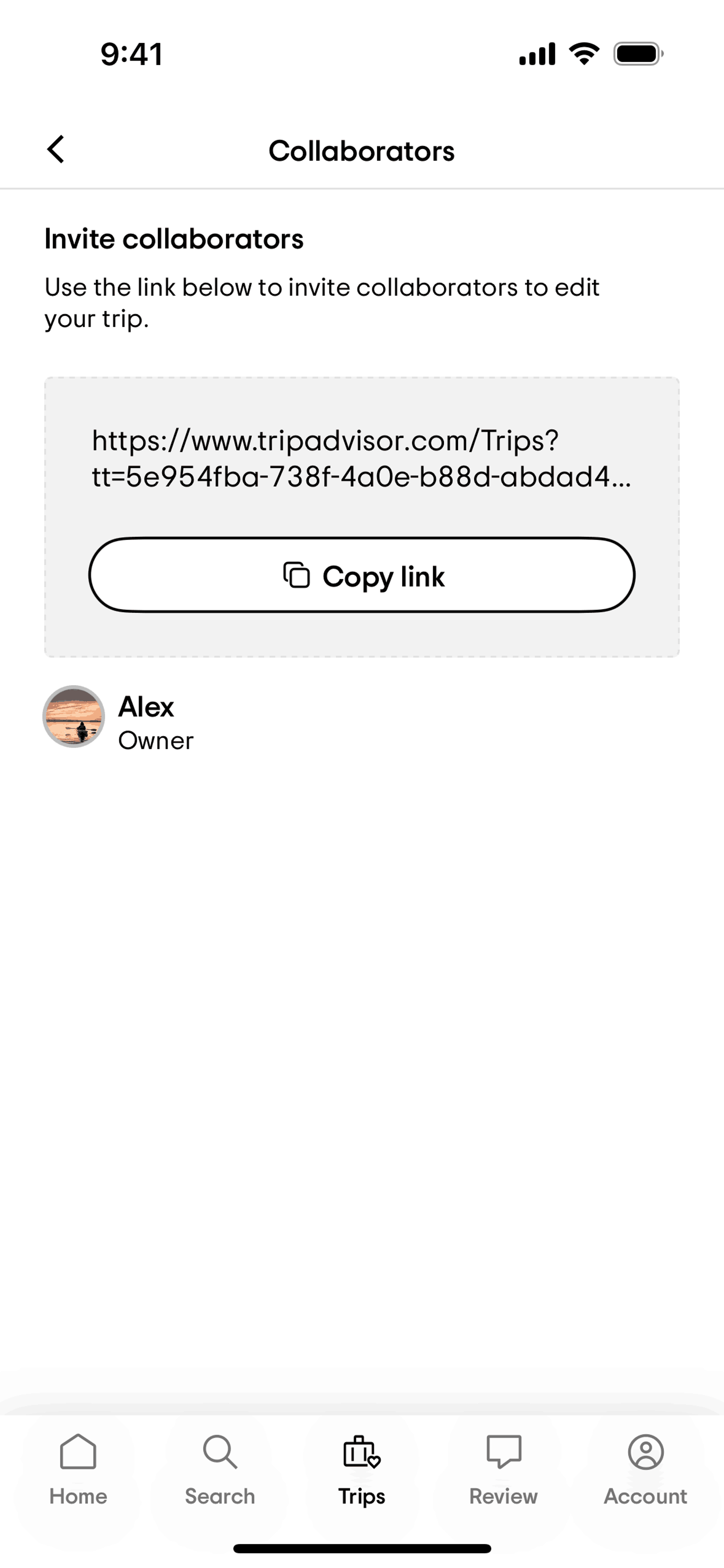 Tripadvisor iOS Travel & Transportation interface screenshot 19