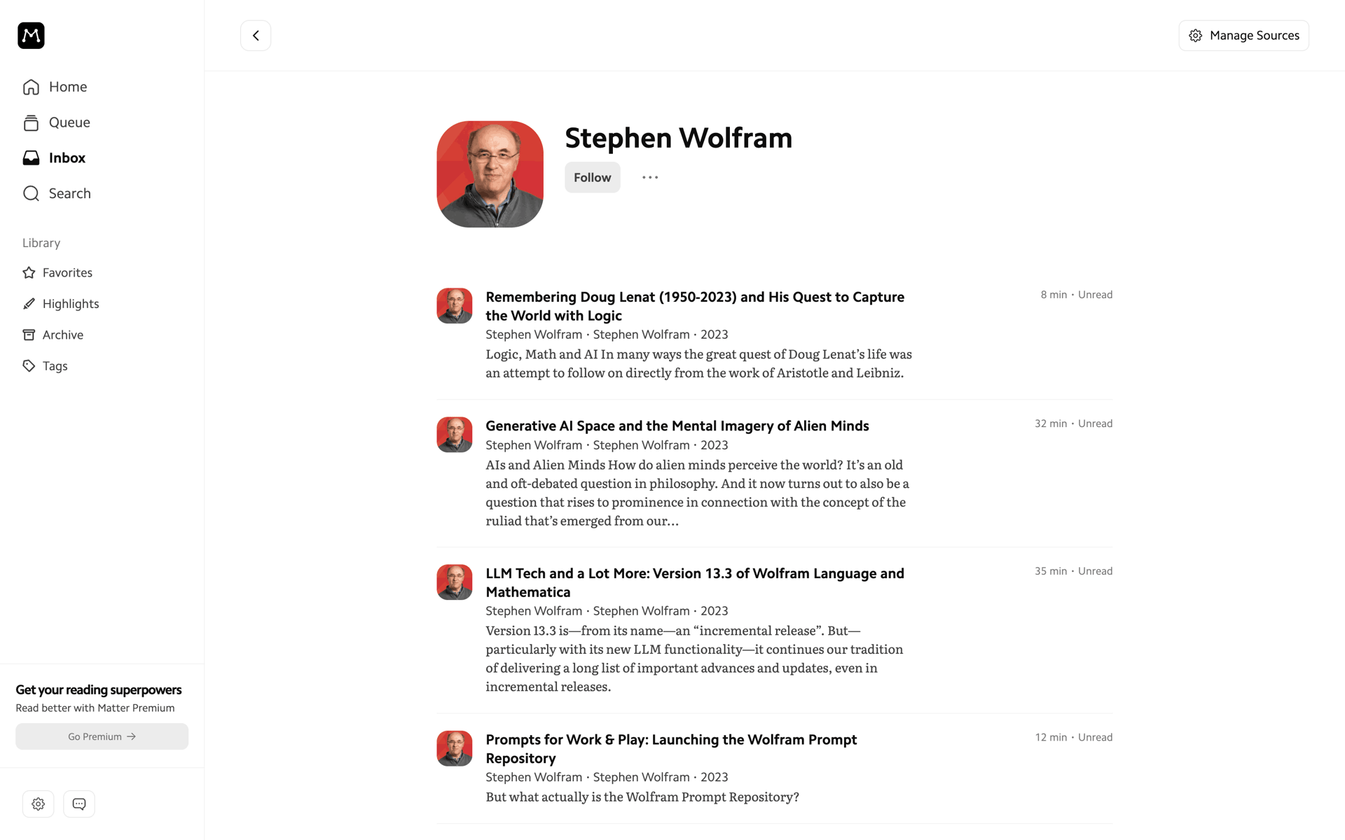 Matter Web Reference interface screenshot 22