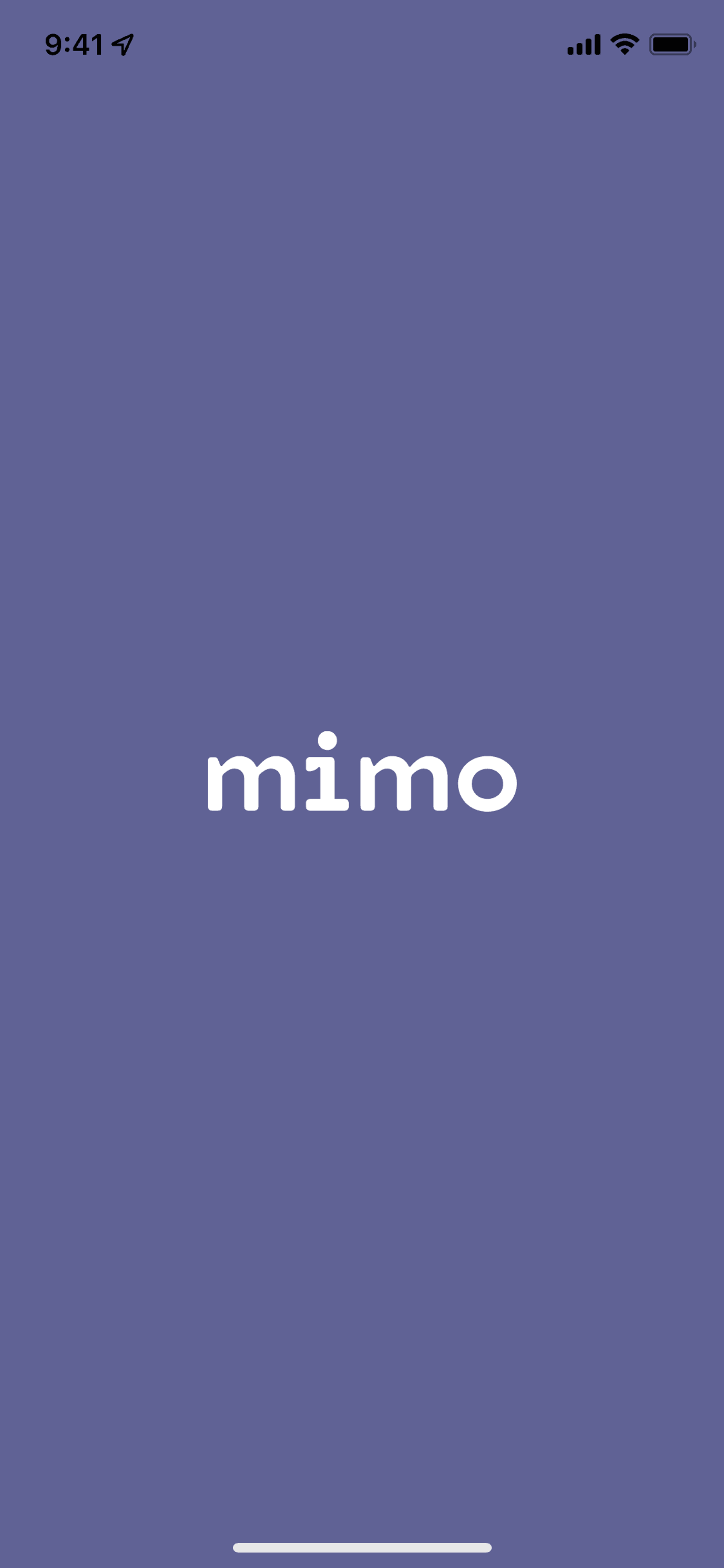 Mimo iOS Education interface screenshot 1