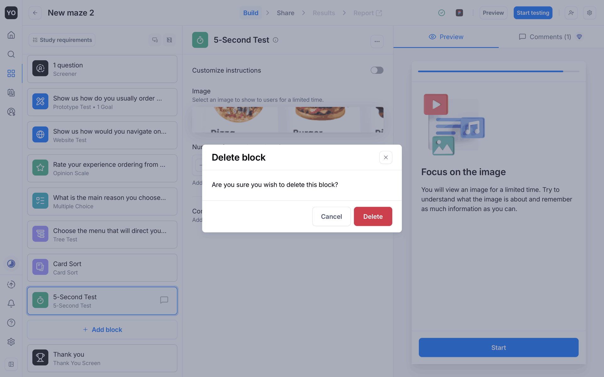 Maze Web Business interface screenshot 16