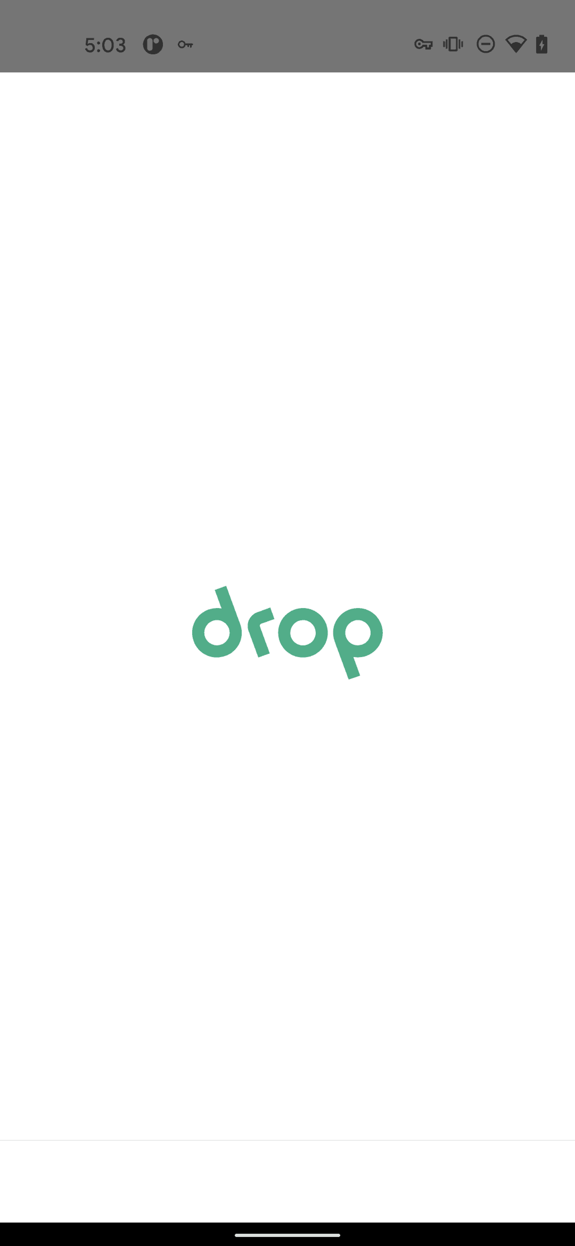 Drop Android Shopping interface screenshot 1