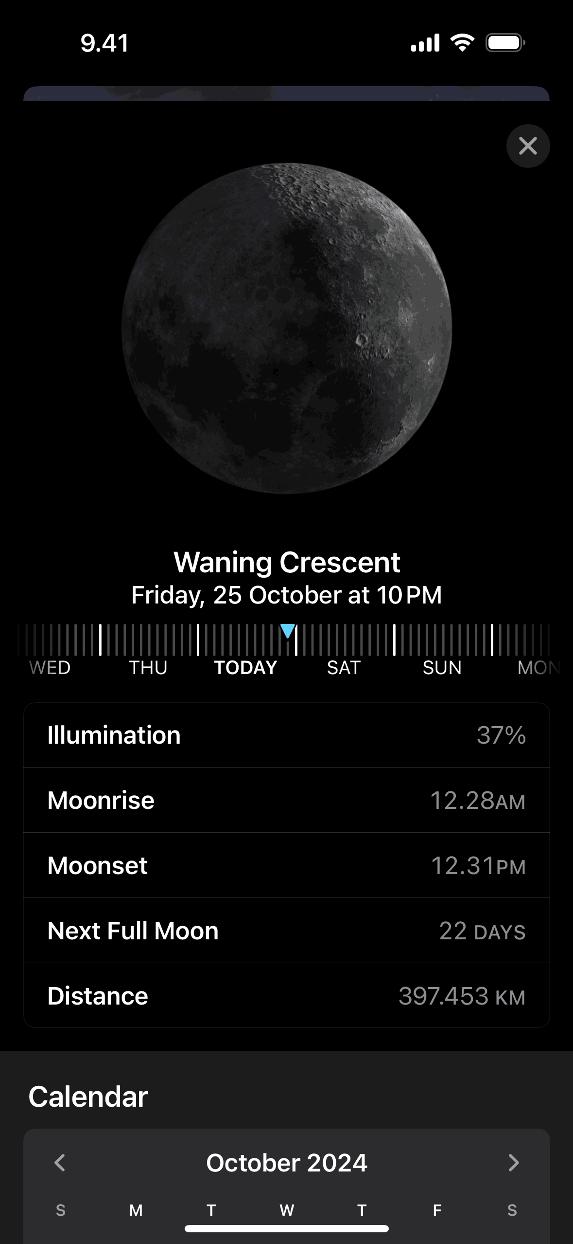 Weather iOS Lifestyle interface screenshot 10