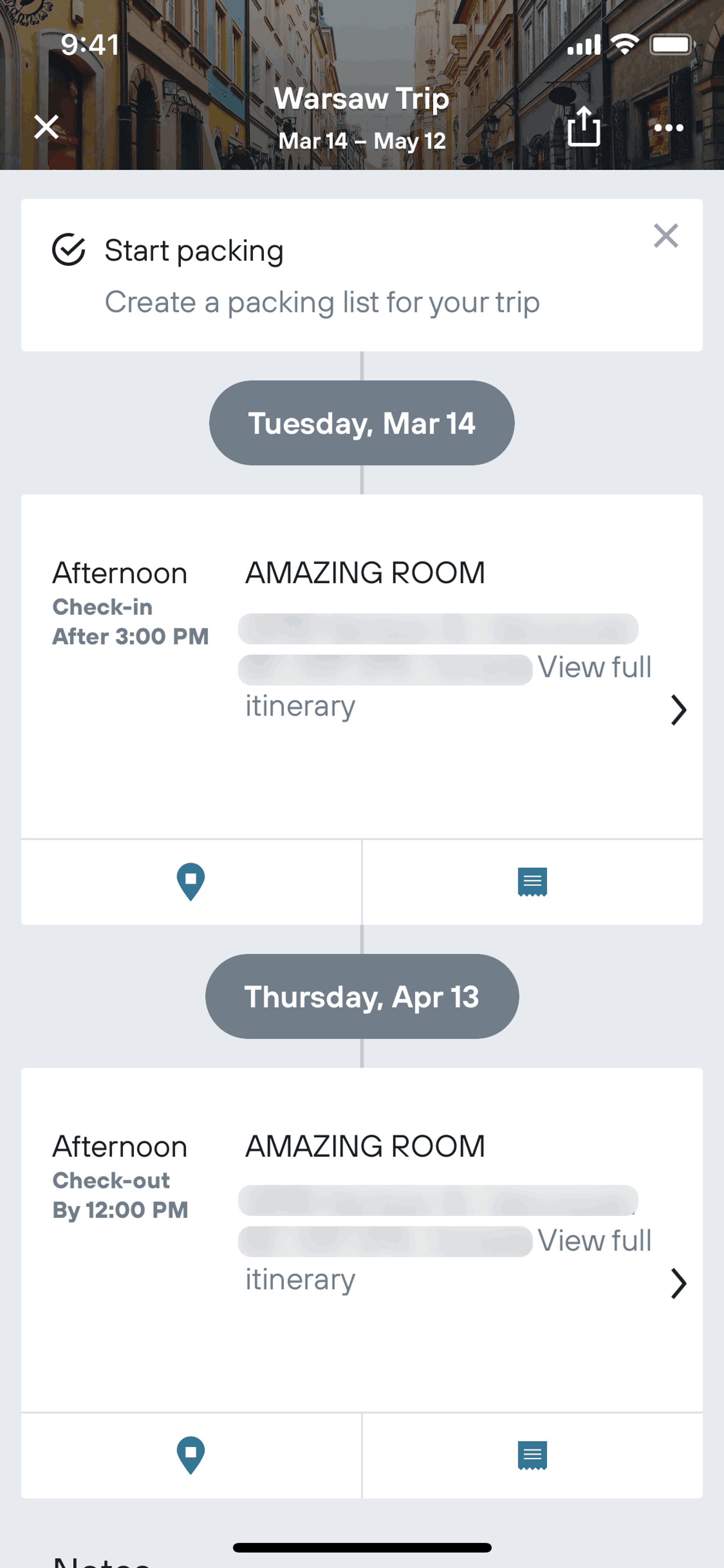 KAYAK iOS Travel & Transportation interface screenshot 22