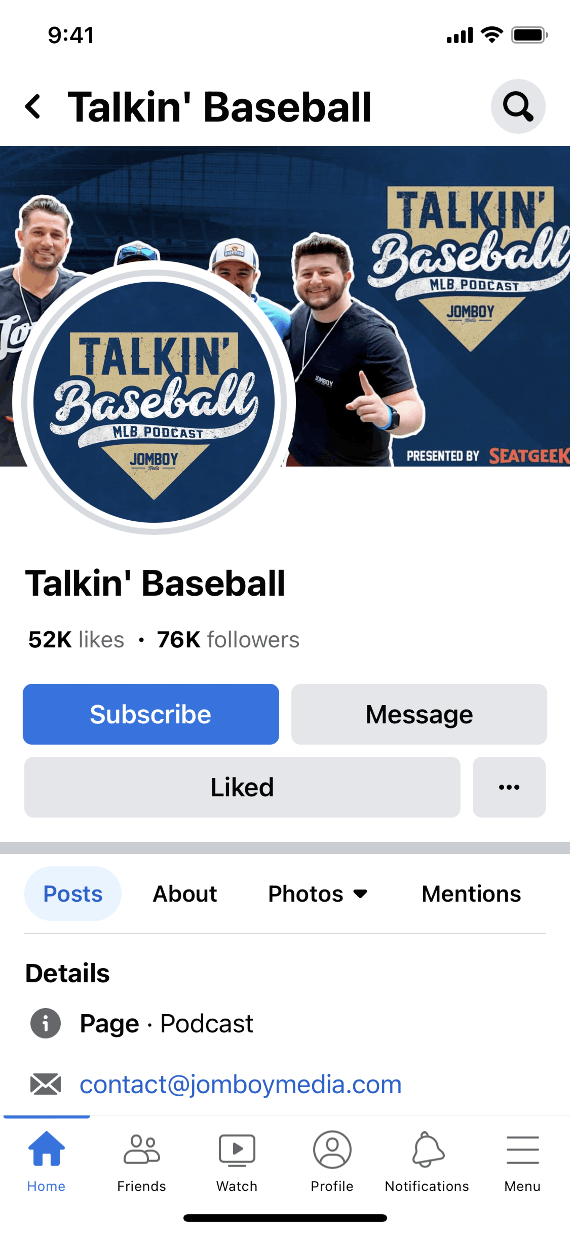 Facebook iOS Social Networking interface screenshot 13