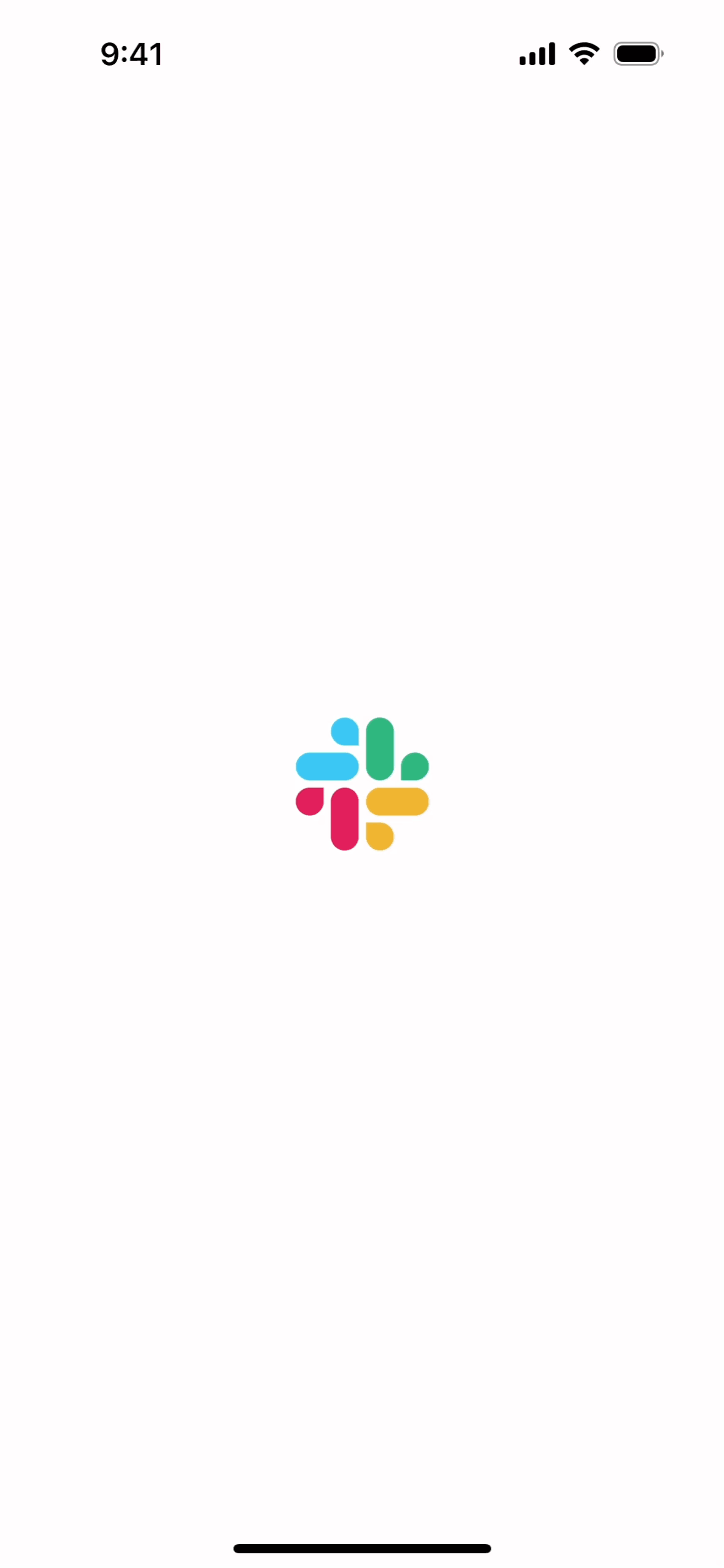 Slack iOS Business interface screenshot 1