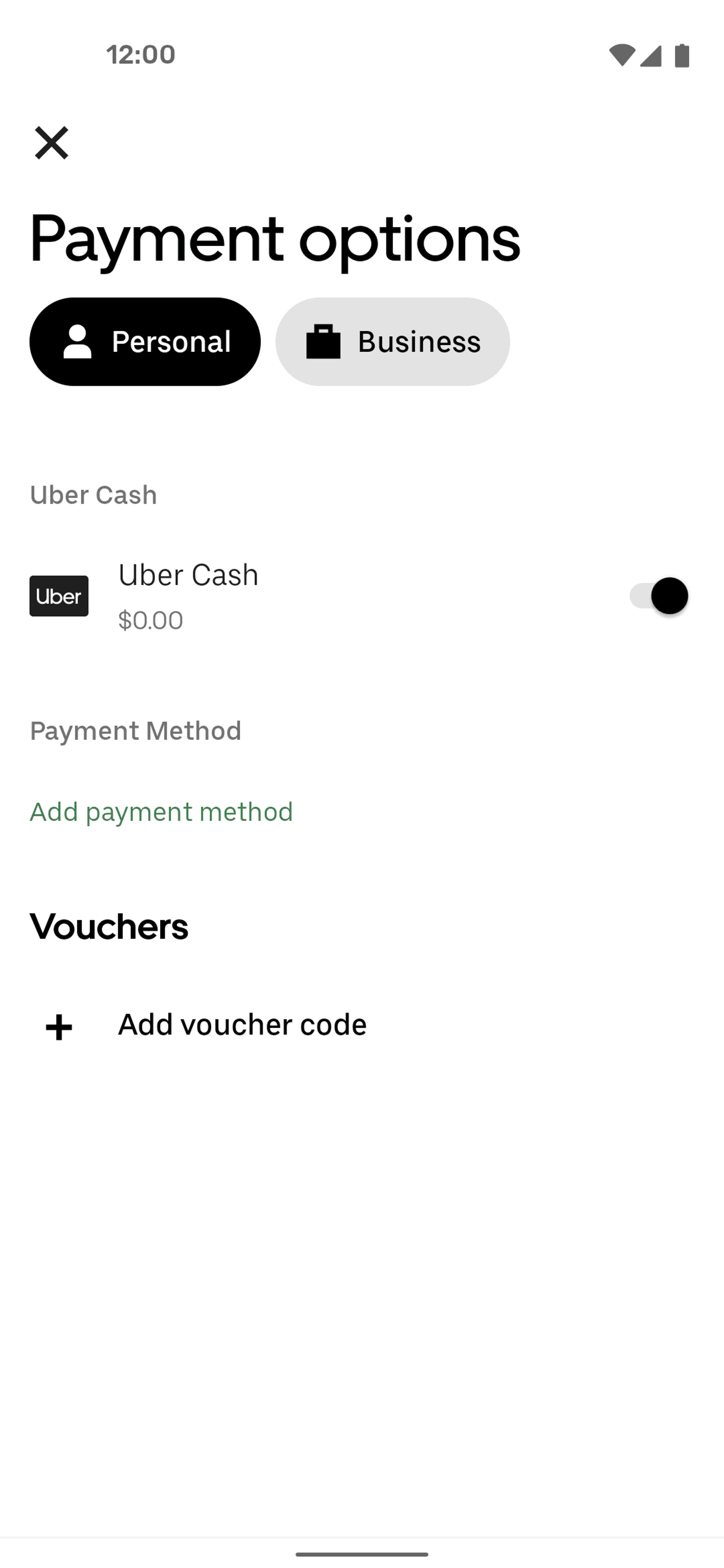 Uber Eats Android Food & Drink interface screenshot 19