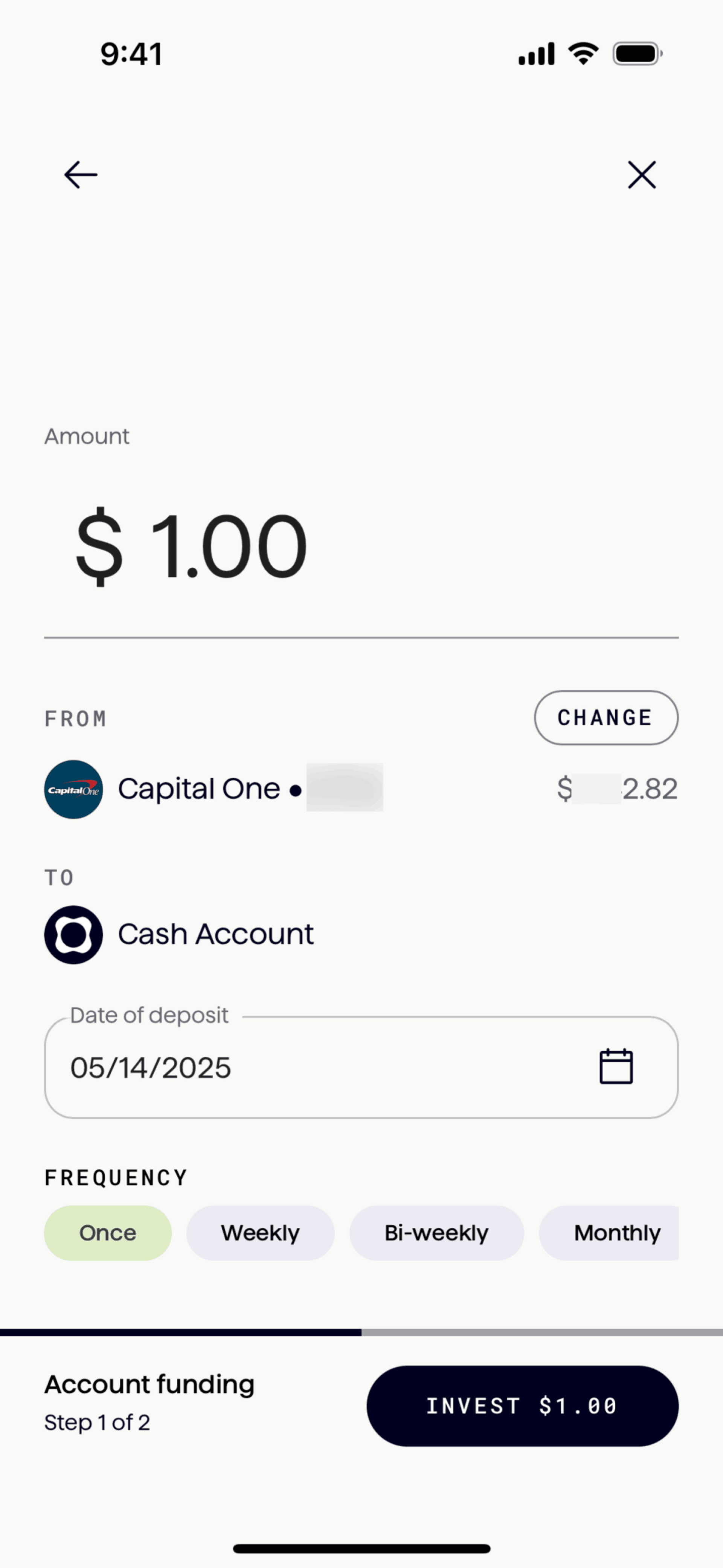 Origin iOS Finance interface screenshot 16