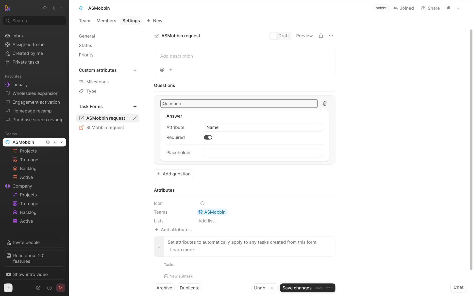 Height Web Business interface screenshot 17