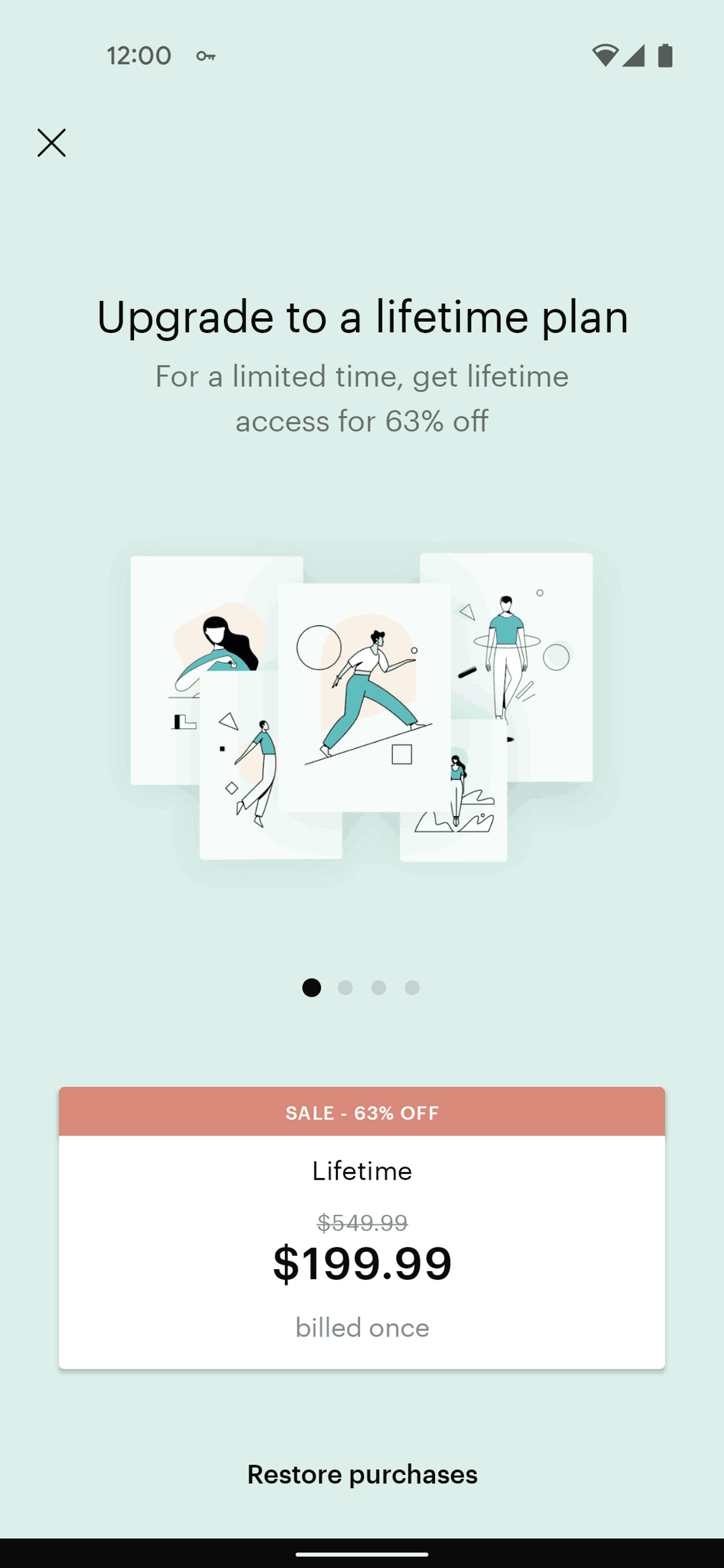 Balance Android Health & Fitness interface screenshot 18
