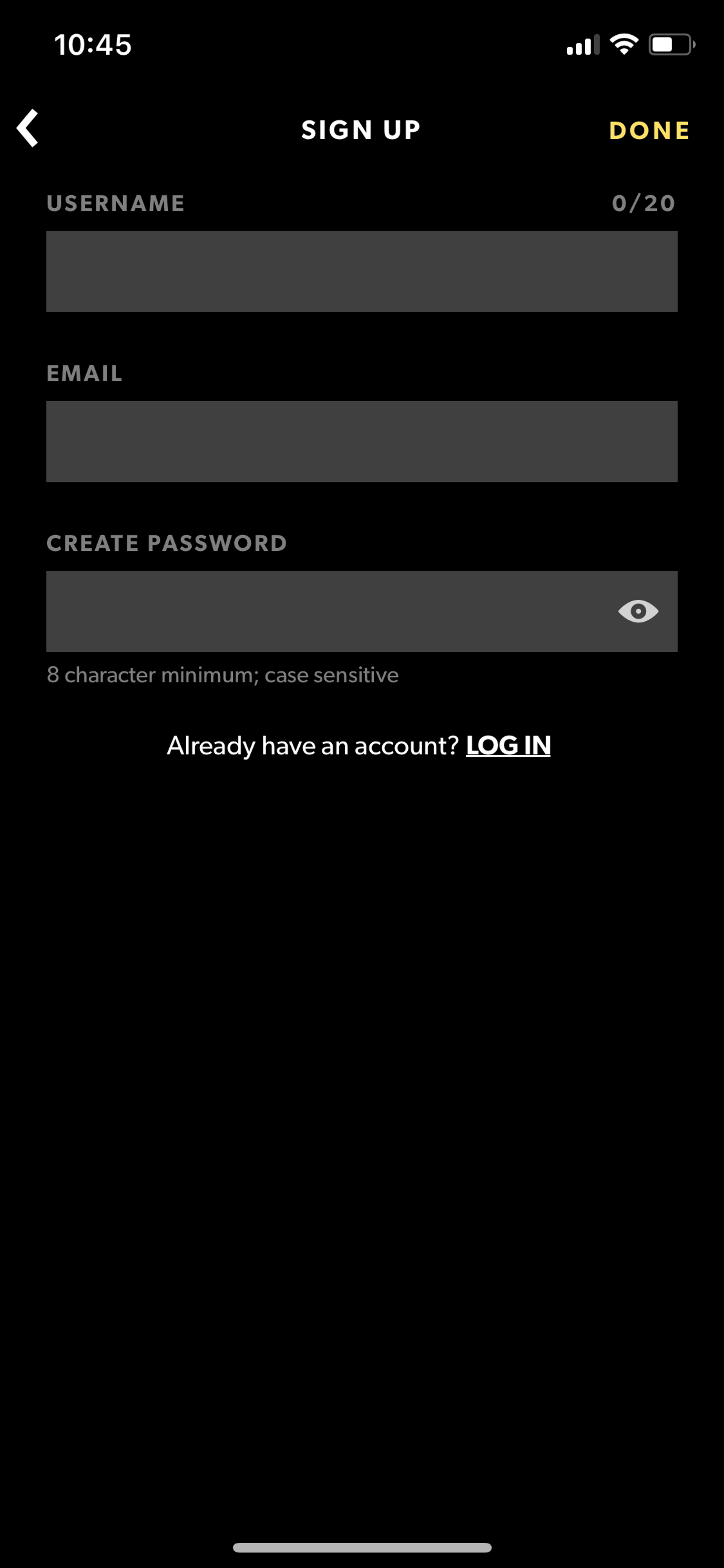 WAV iOS Music & Audio interface screenshot 5