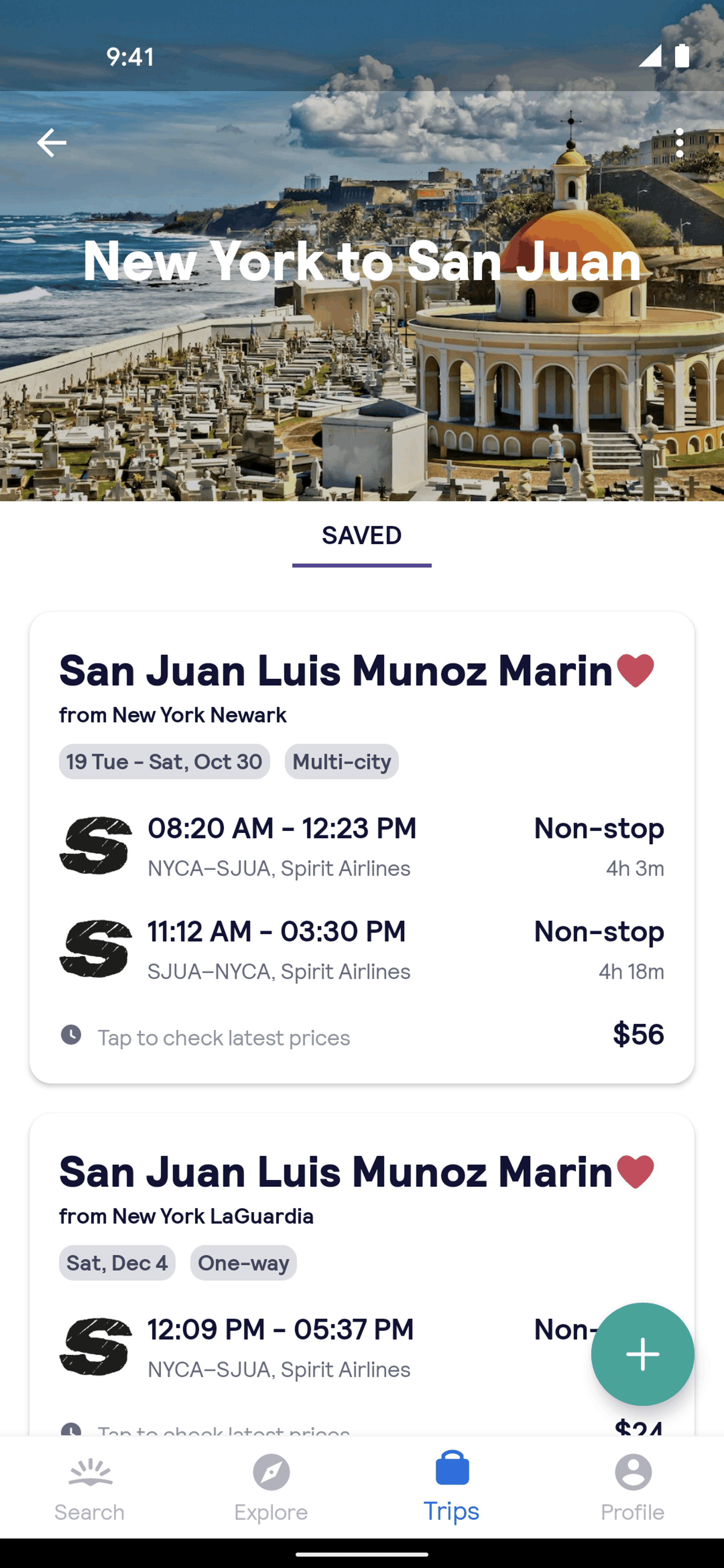 Skyscanner Android Travel & Transportation interface screenshot 12