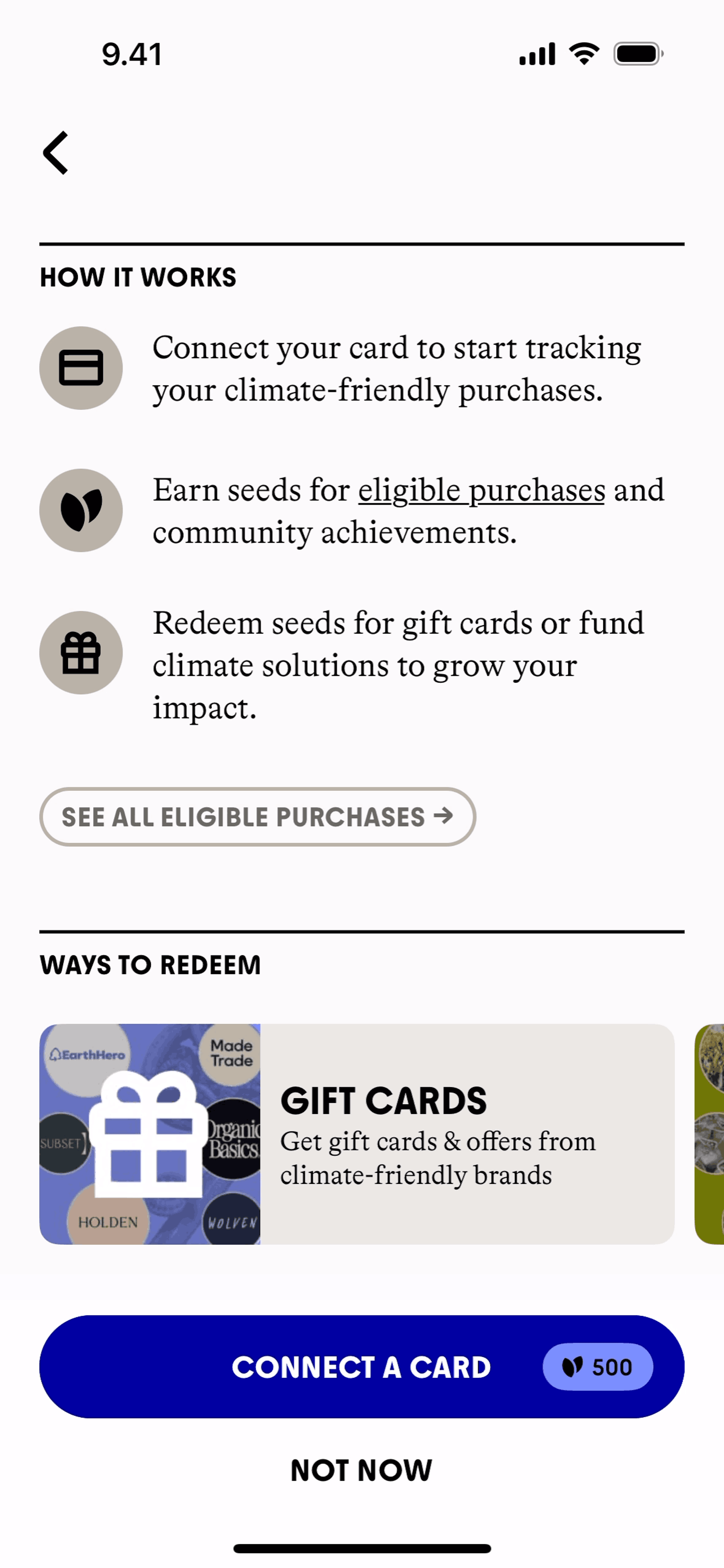 Commons iOS Lifestyle interface screenshot 20