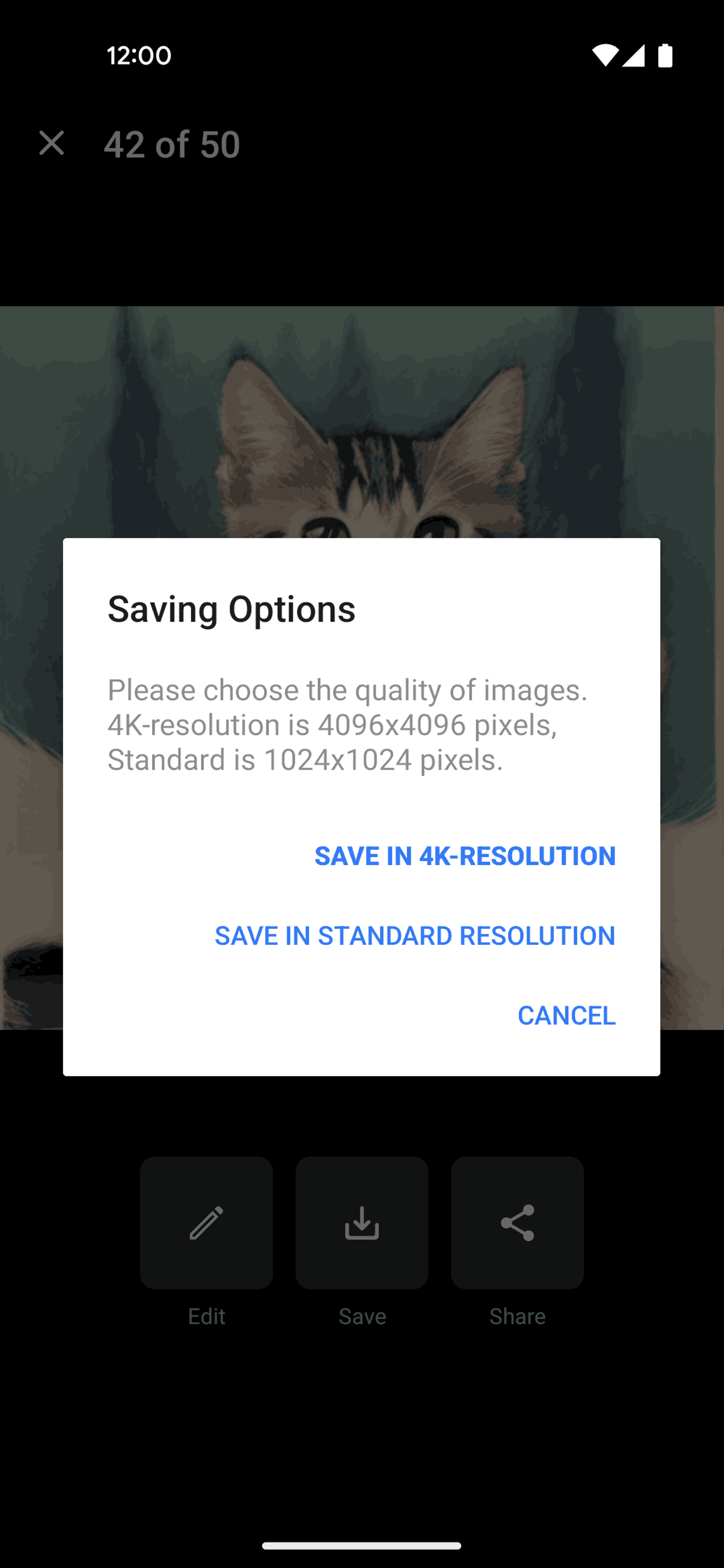 Lensa AI Android Photo & Video interface screenshot 17