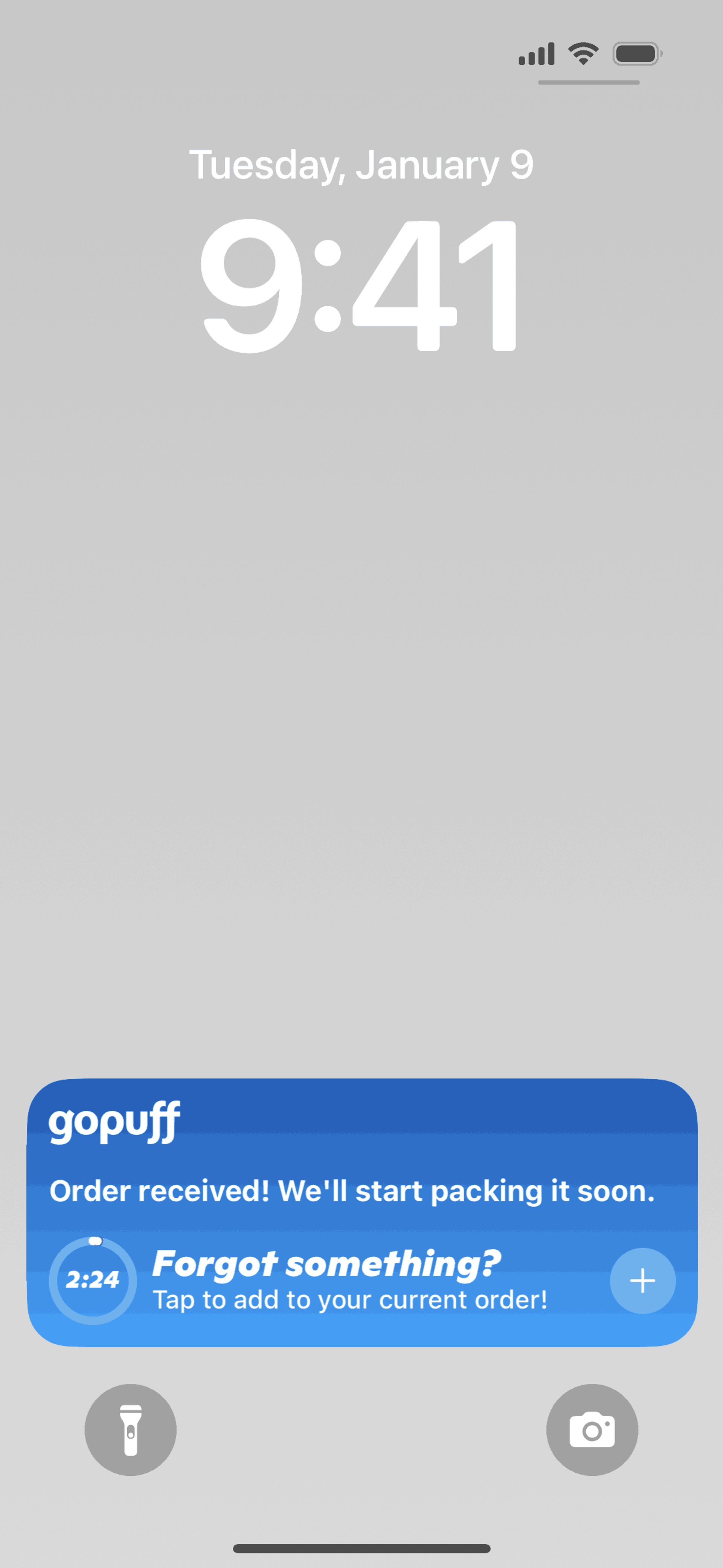 Gopuff iOS Shopping interface screenshot 7