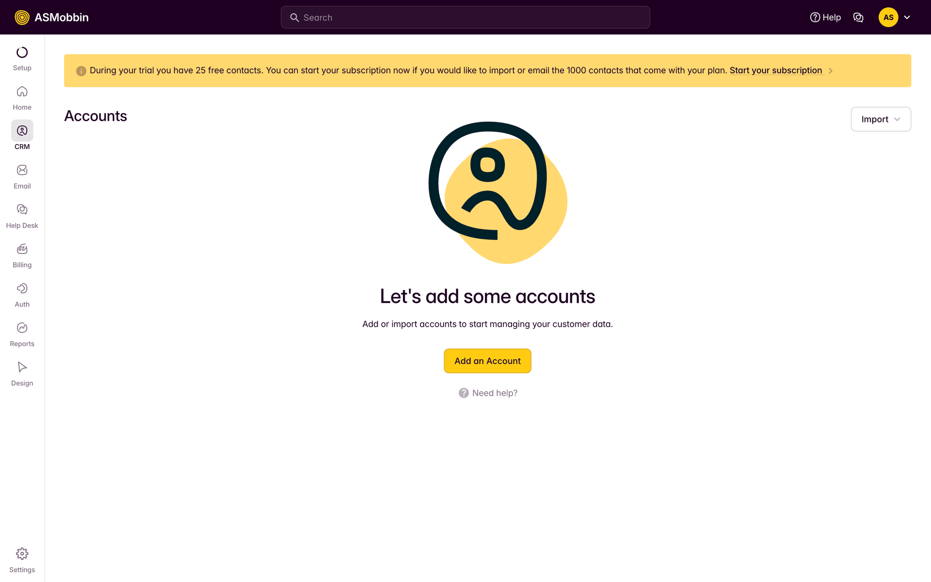 Outseta Web Business interface screenshot 14