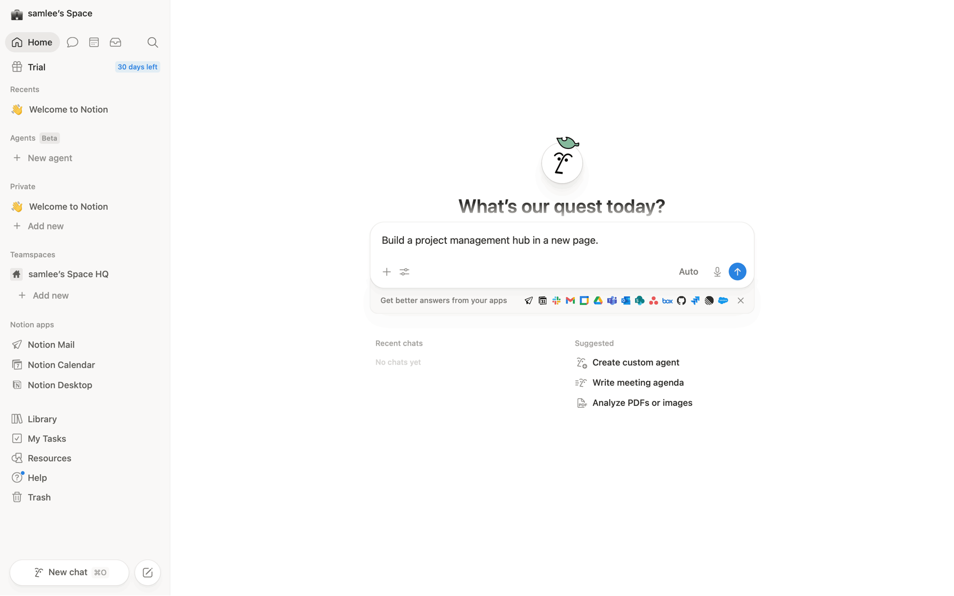 Notion Web Collaboration interface screenshot 13