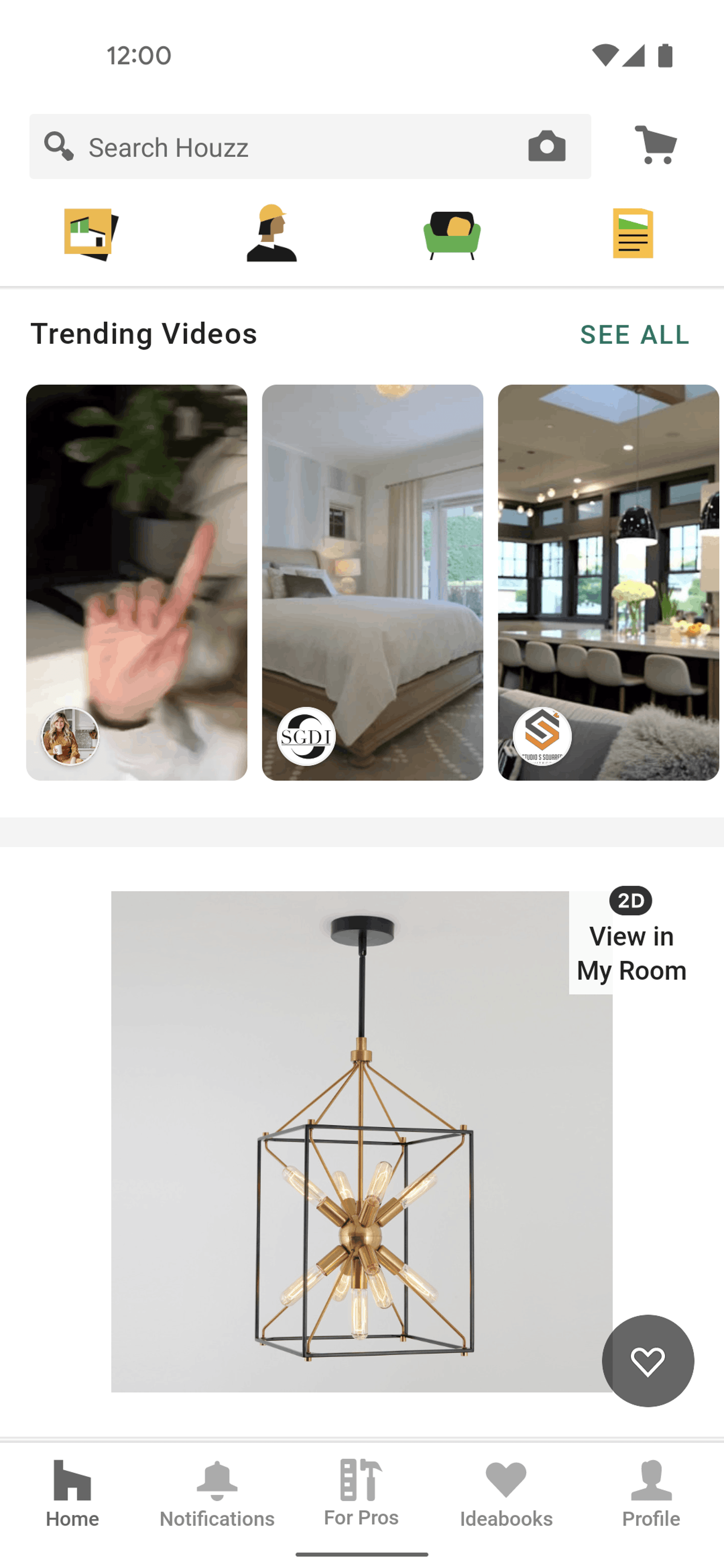 Houzz Android Lifestyle interface screenshot 20