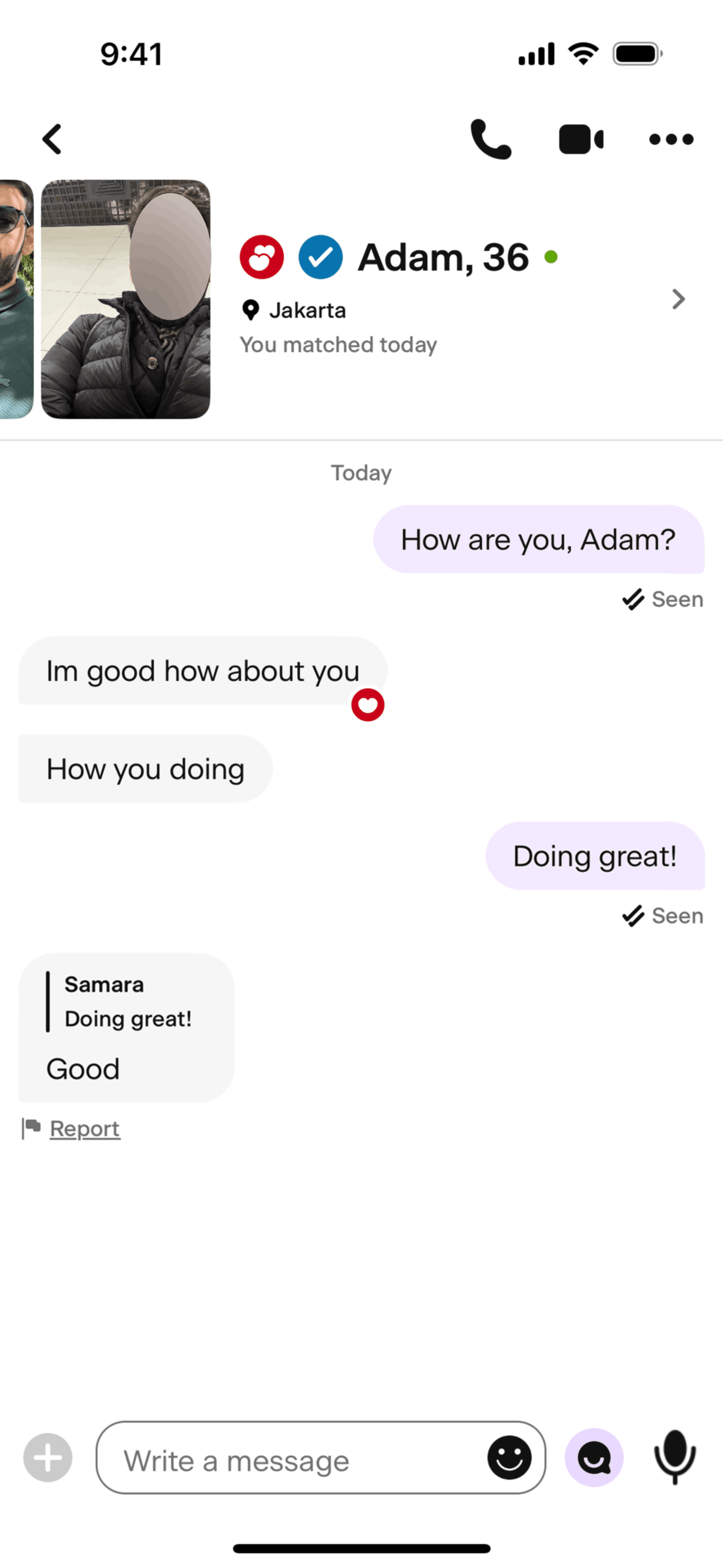 Badoo iOS Lifestyle interface screenshot 5
