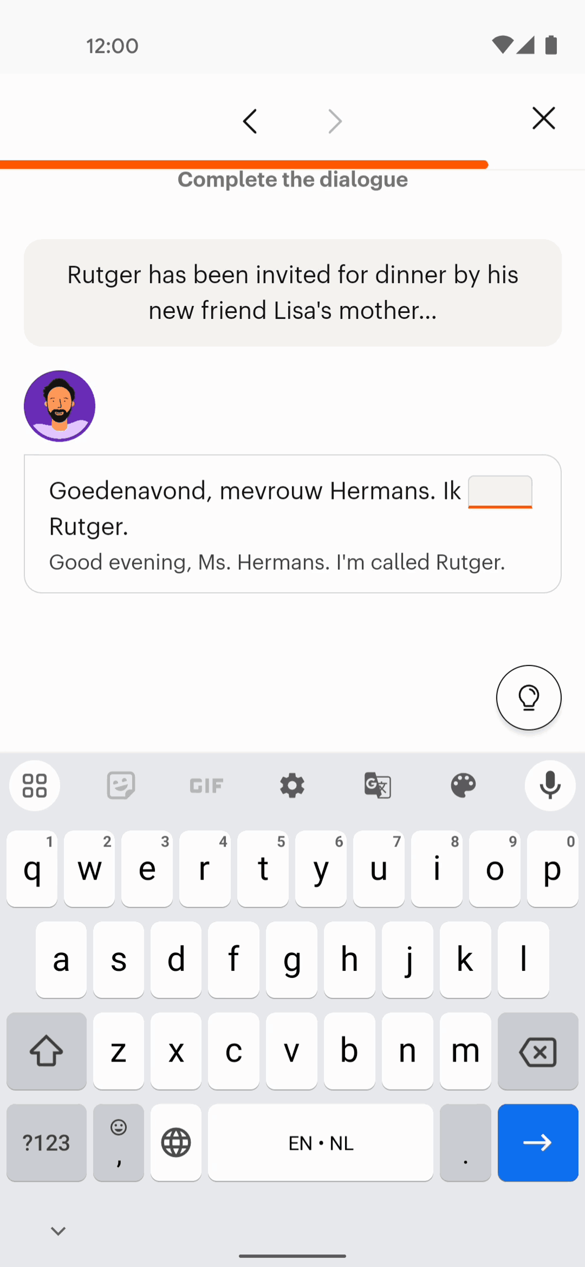 Babbel Android Education interface screenshot 8