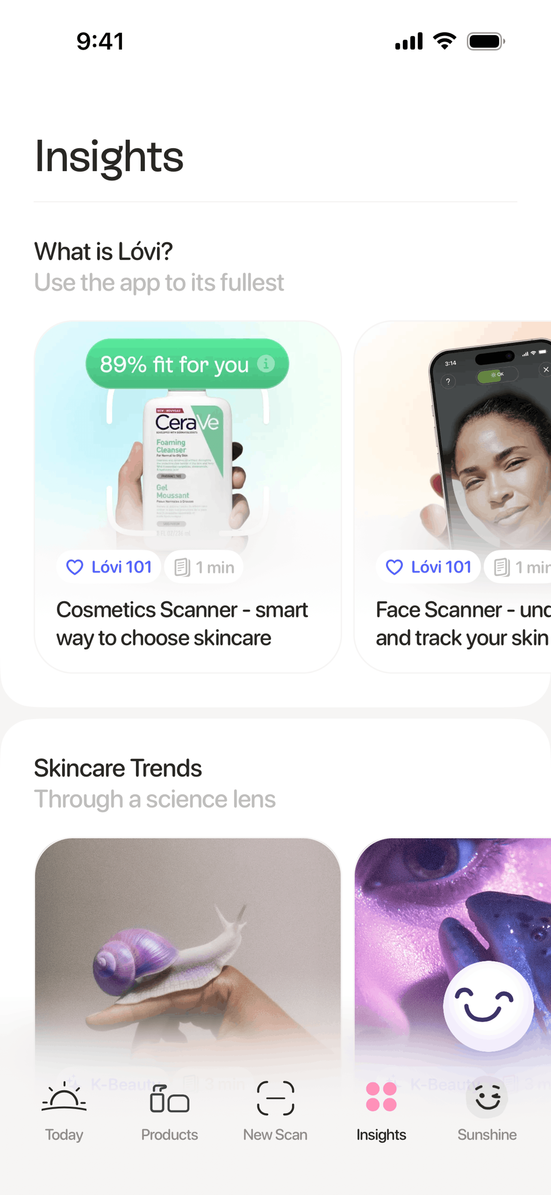 Lovi iOS AI interface screenshot 16