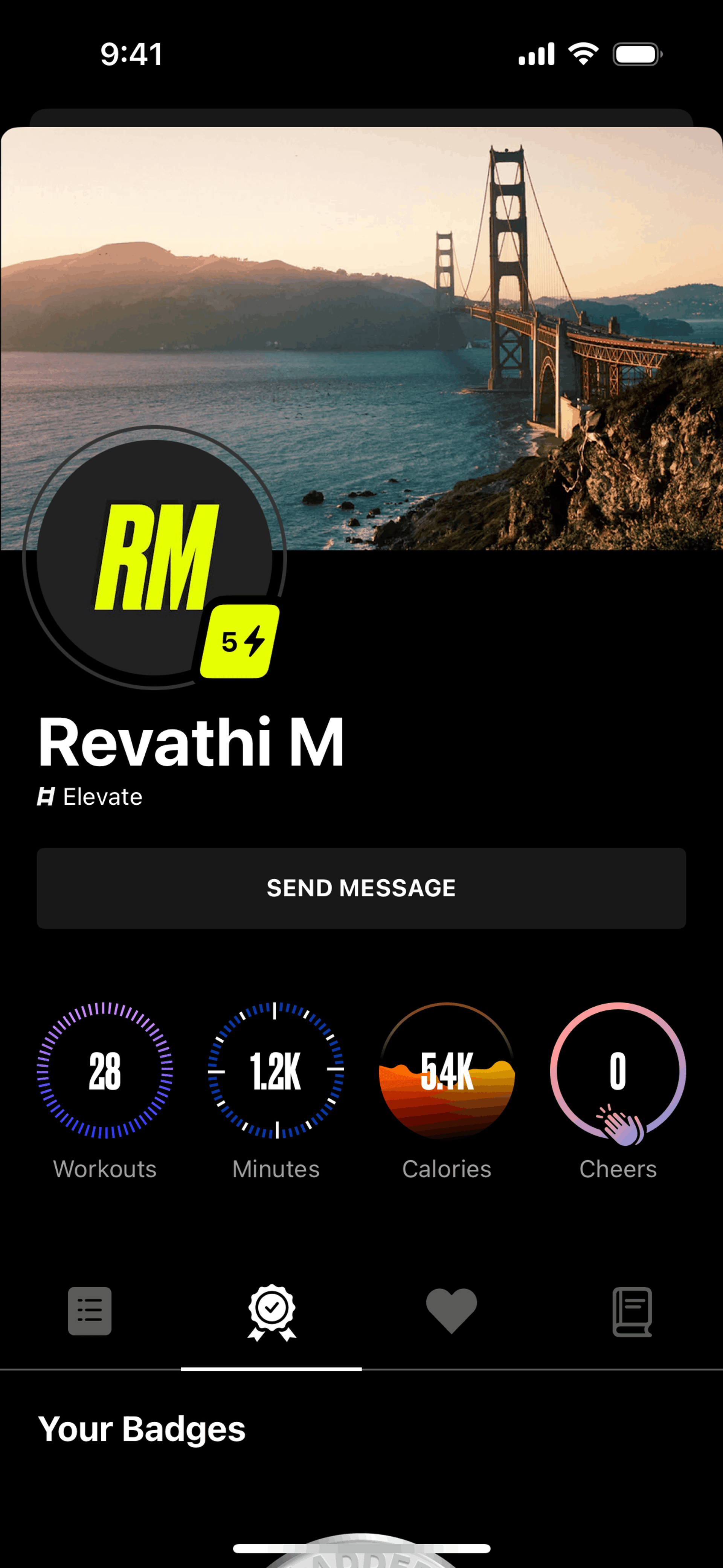 Ladder iOS Health & Fitness interface screenshot 14