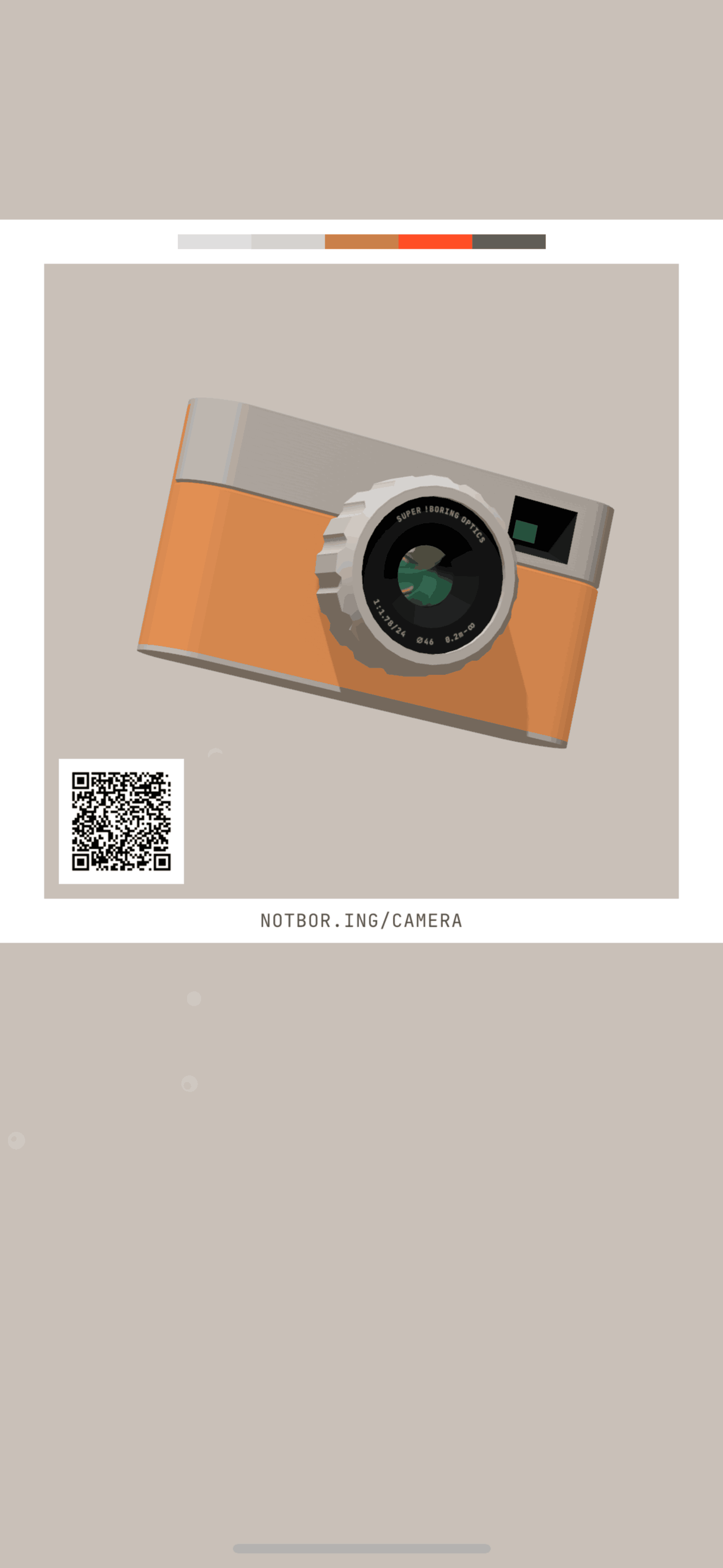(Not Boring) Camera iOS Photo & Video interface screenshot 8