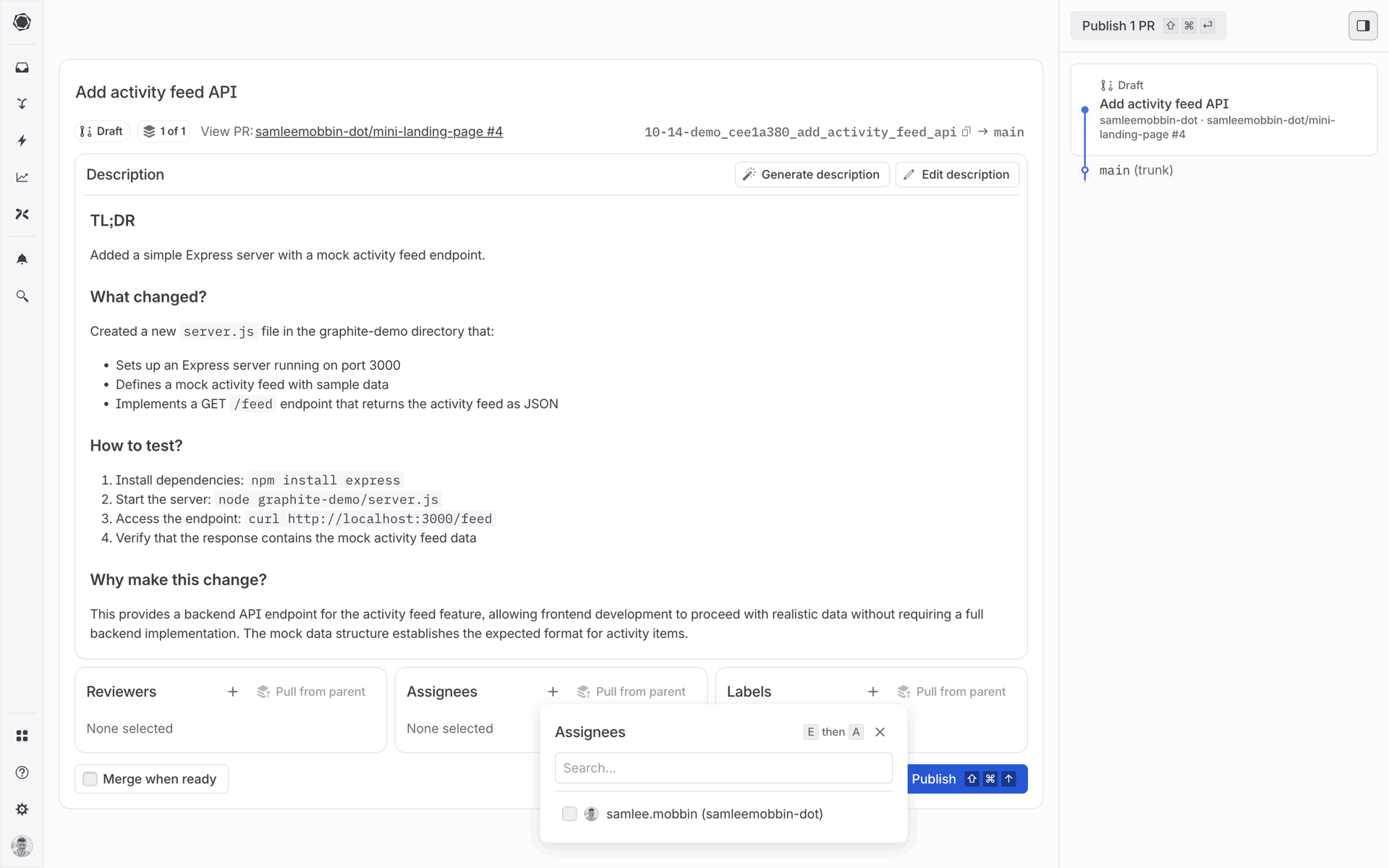 Graphite Web Developer Tools interface screenshot 7