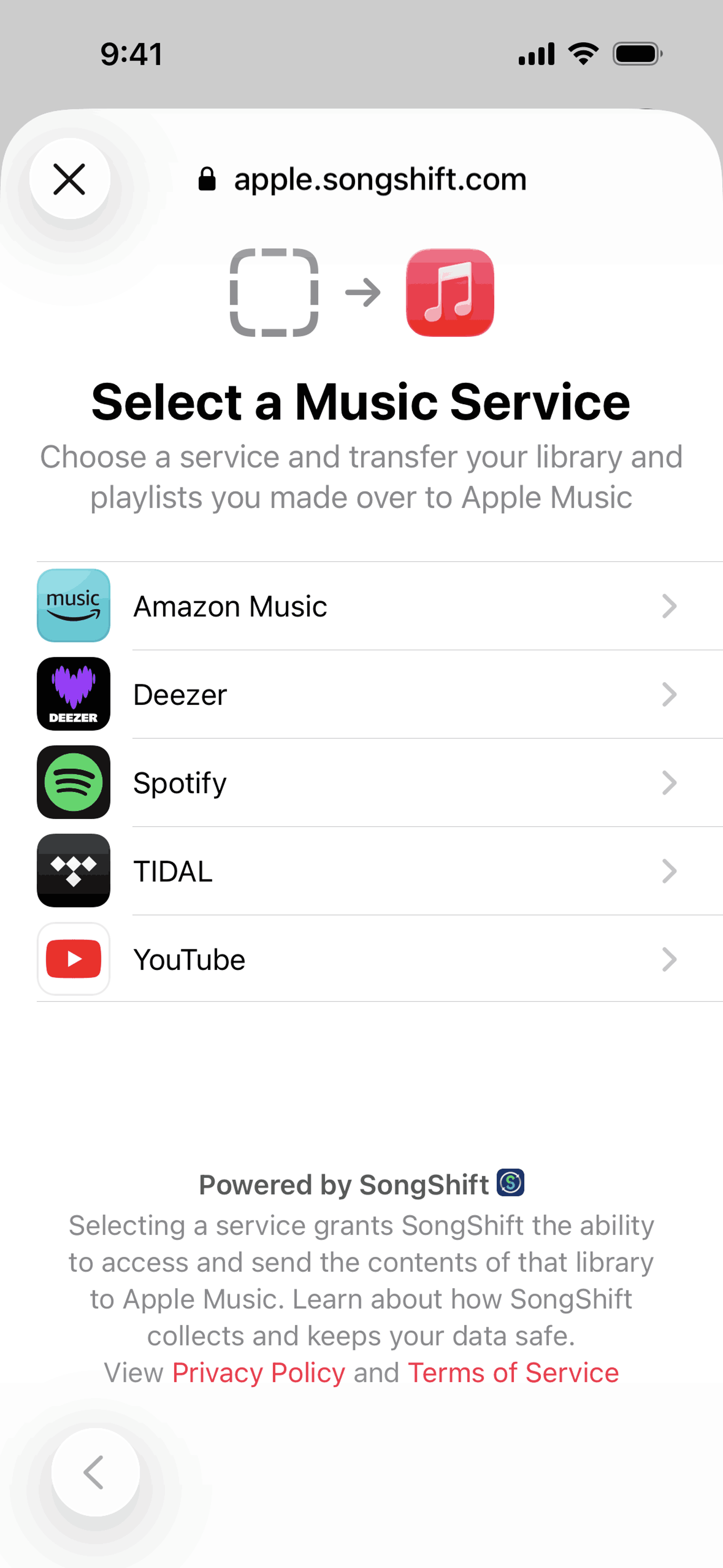Apple Music iOS Music & Audio interface screenshot 13