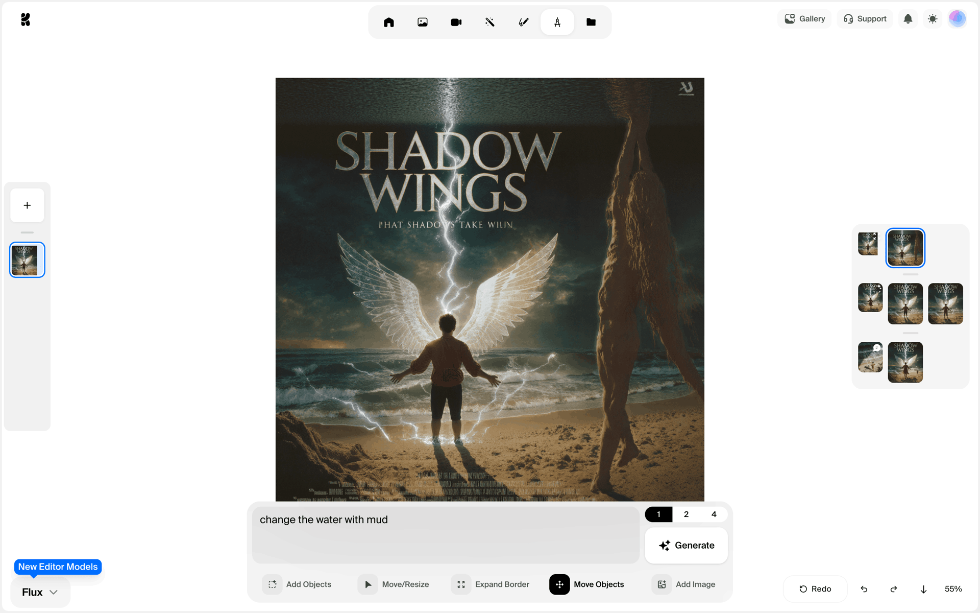 Krea AI Web Photo & Video interface screenshot 15
