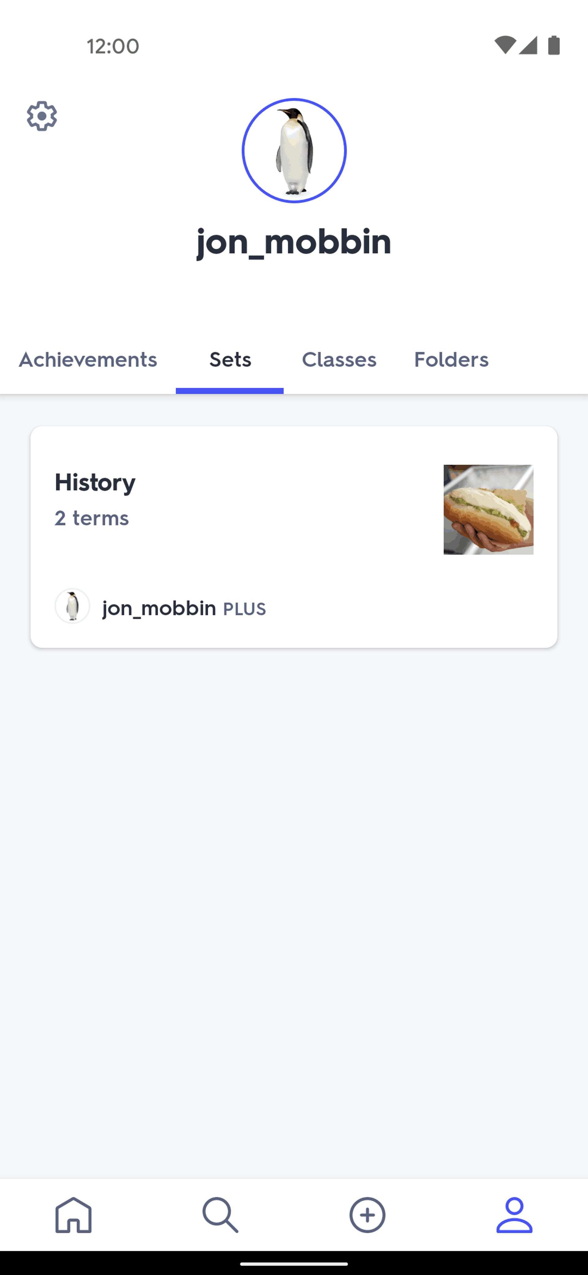Quizlet Android Education interface screenshot 19