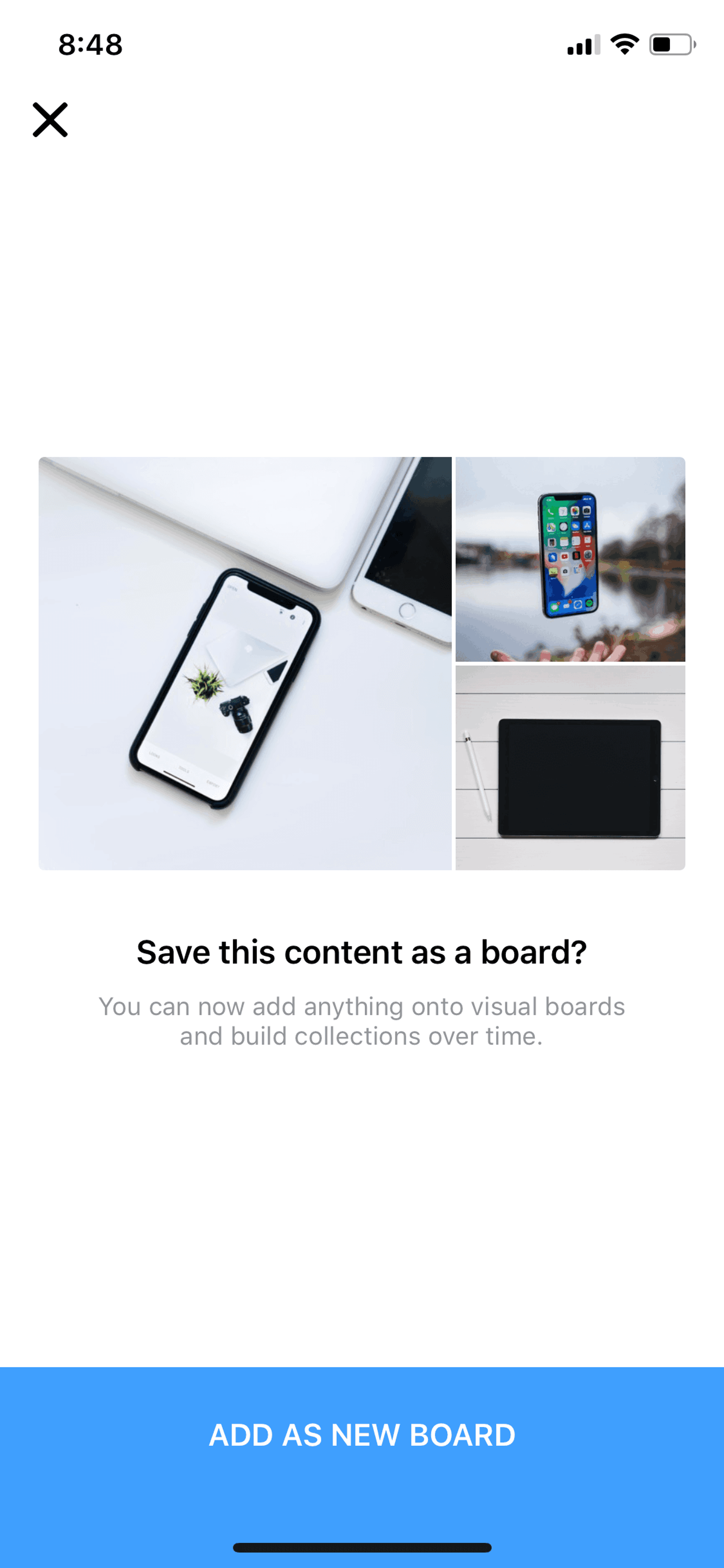 Collect iOS Productivity interface screenshot 13