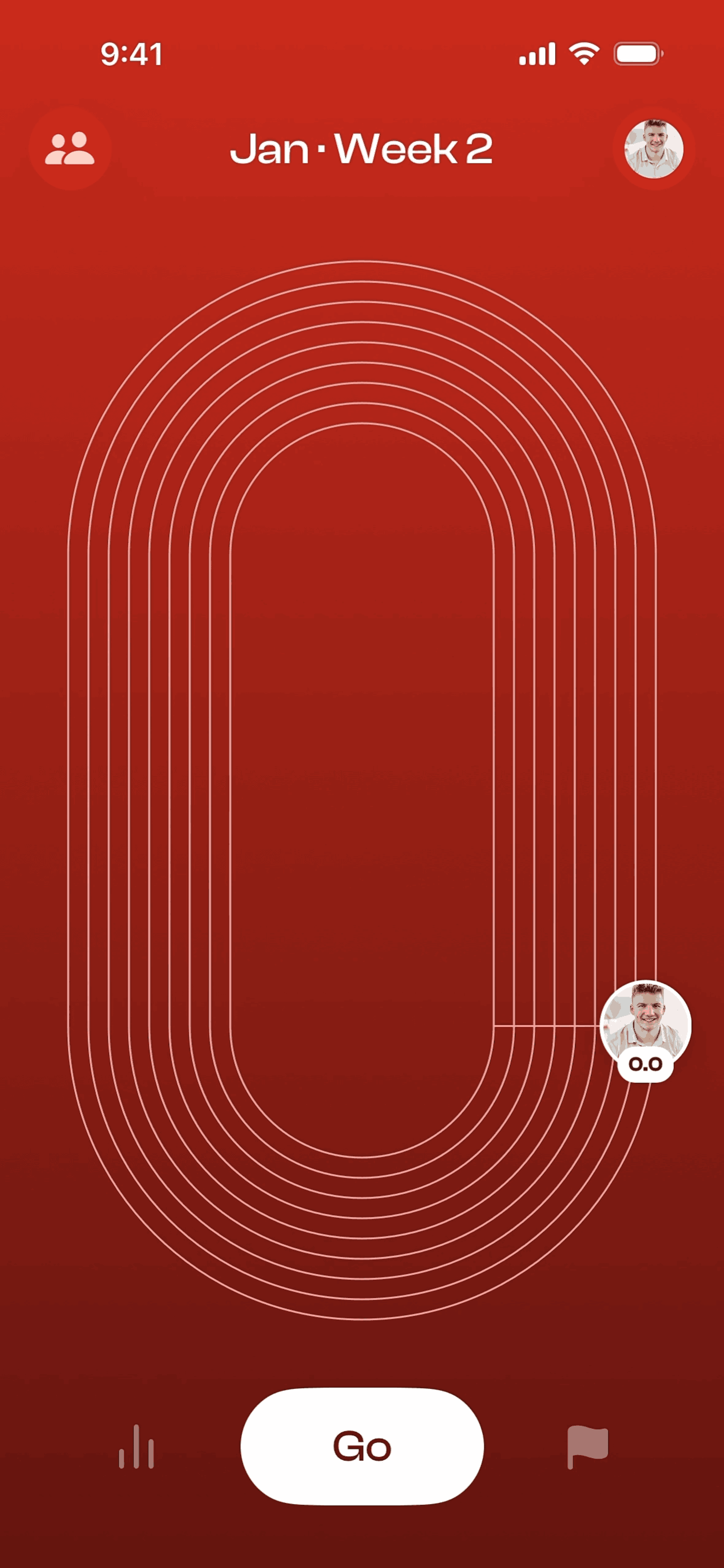 Runbuds iOS Health & Fitness interface screenshot 3