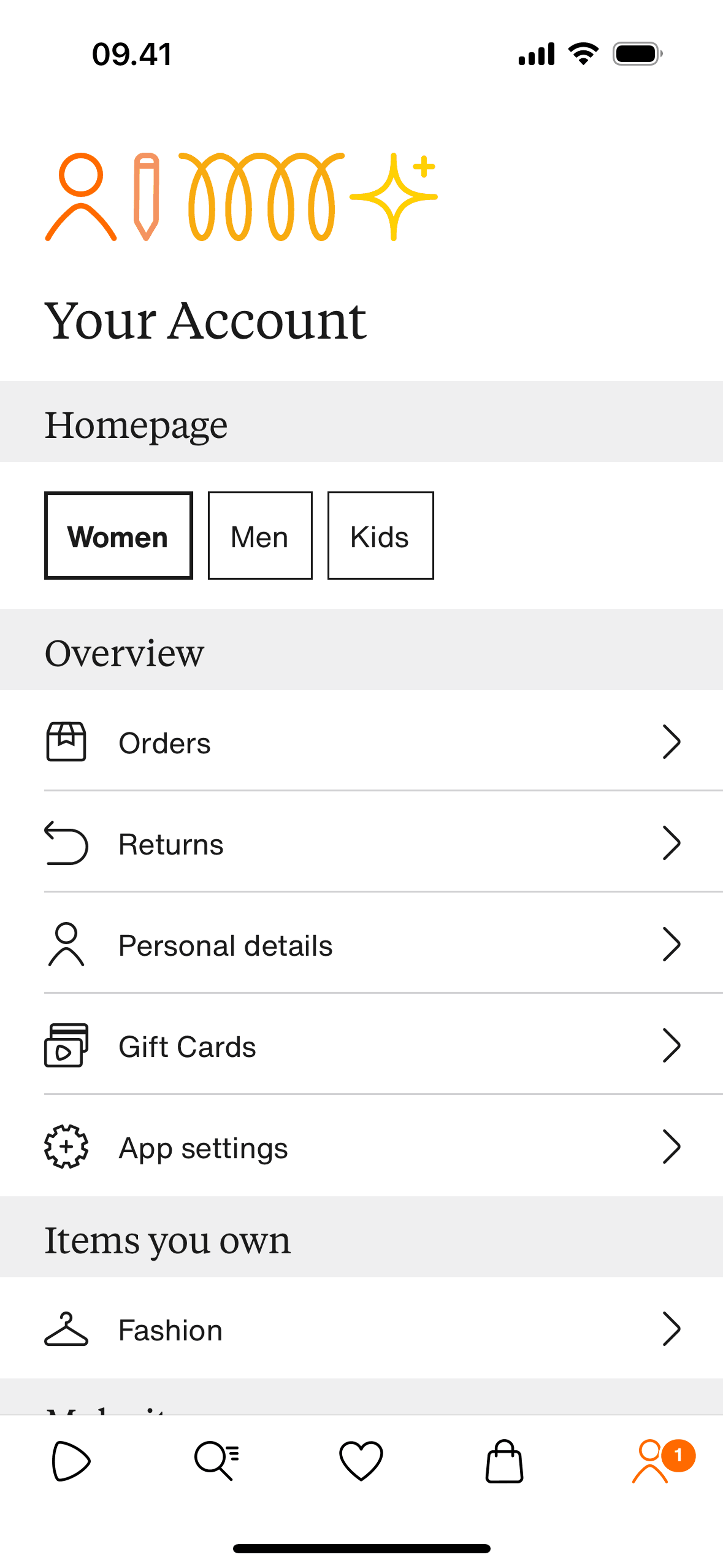Zalando iOS Shopping interface screenshot 23