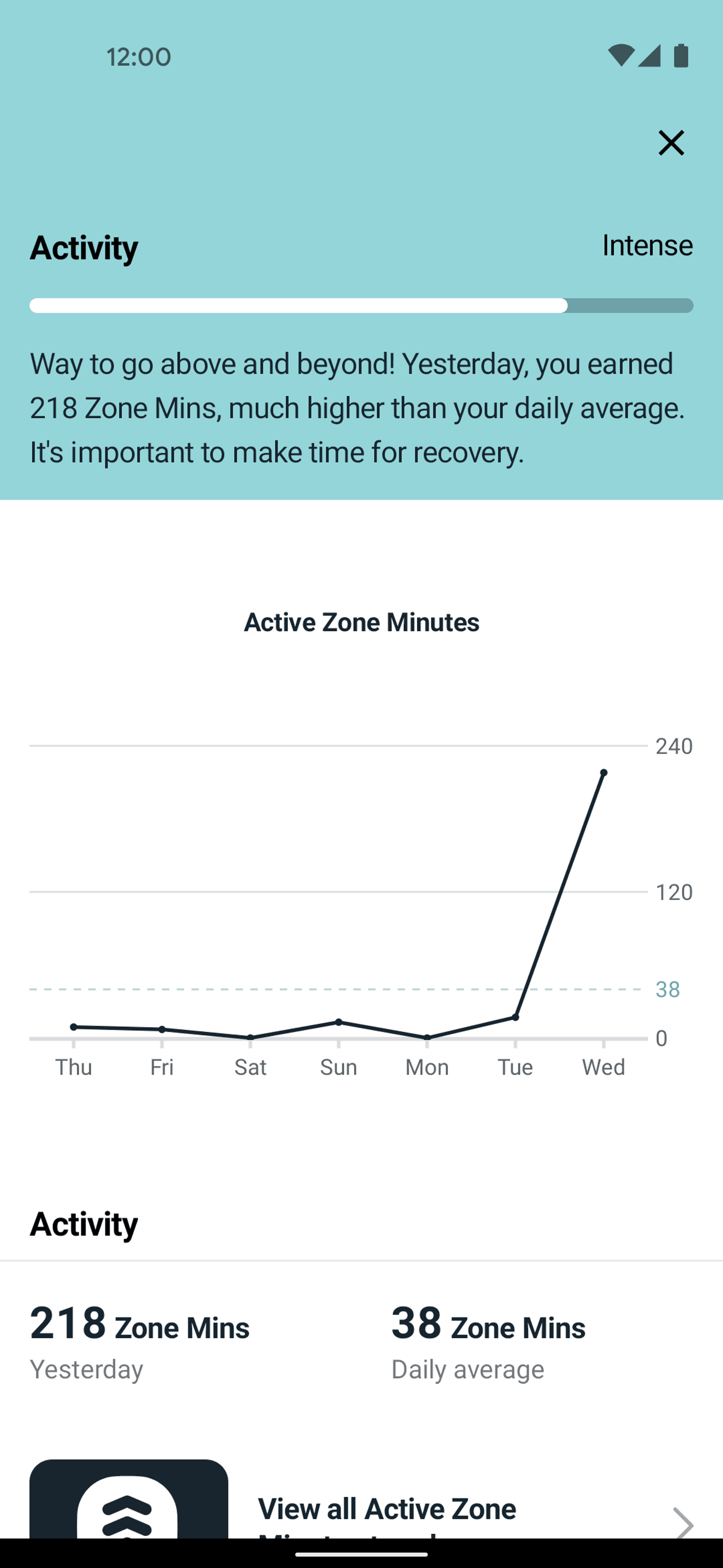 Fitbit Android Health & Fitness interface screenshot 11