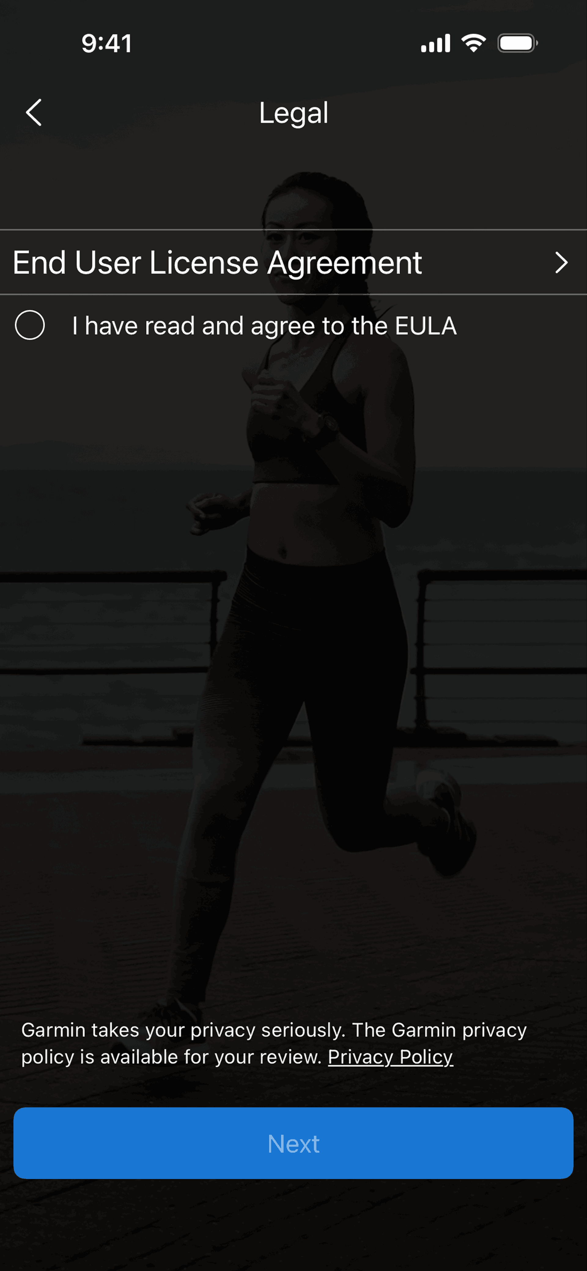 Garmin Connect iOS Health & Fitness interface screenshot 2
