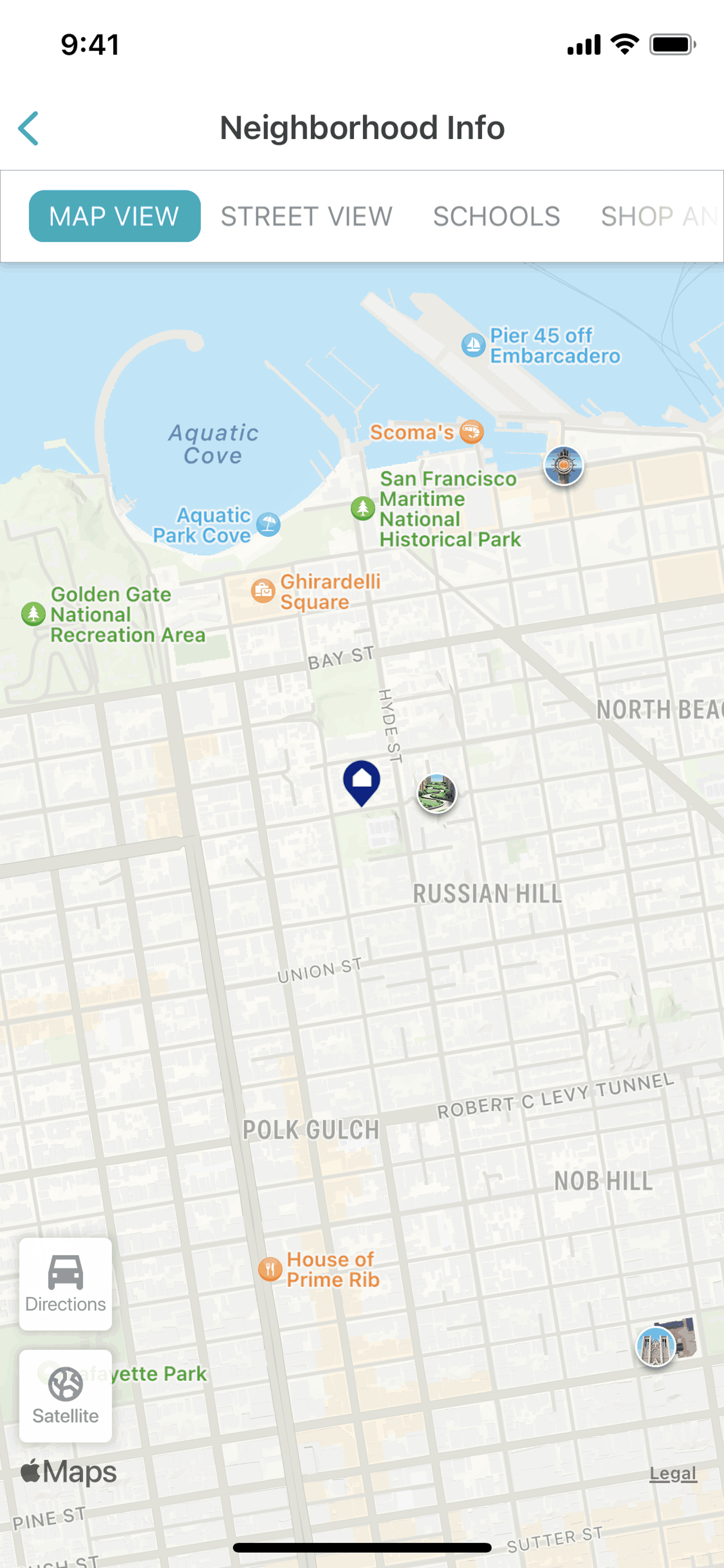 Trulia iOS Real Estate interface screenshot 9
