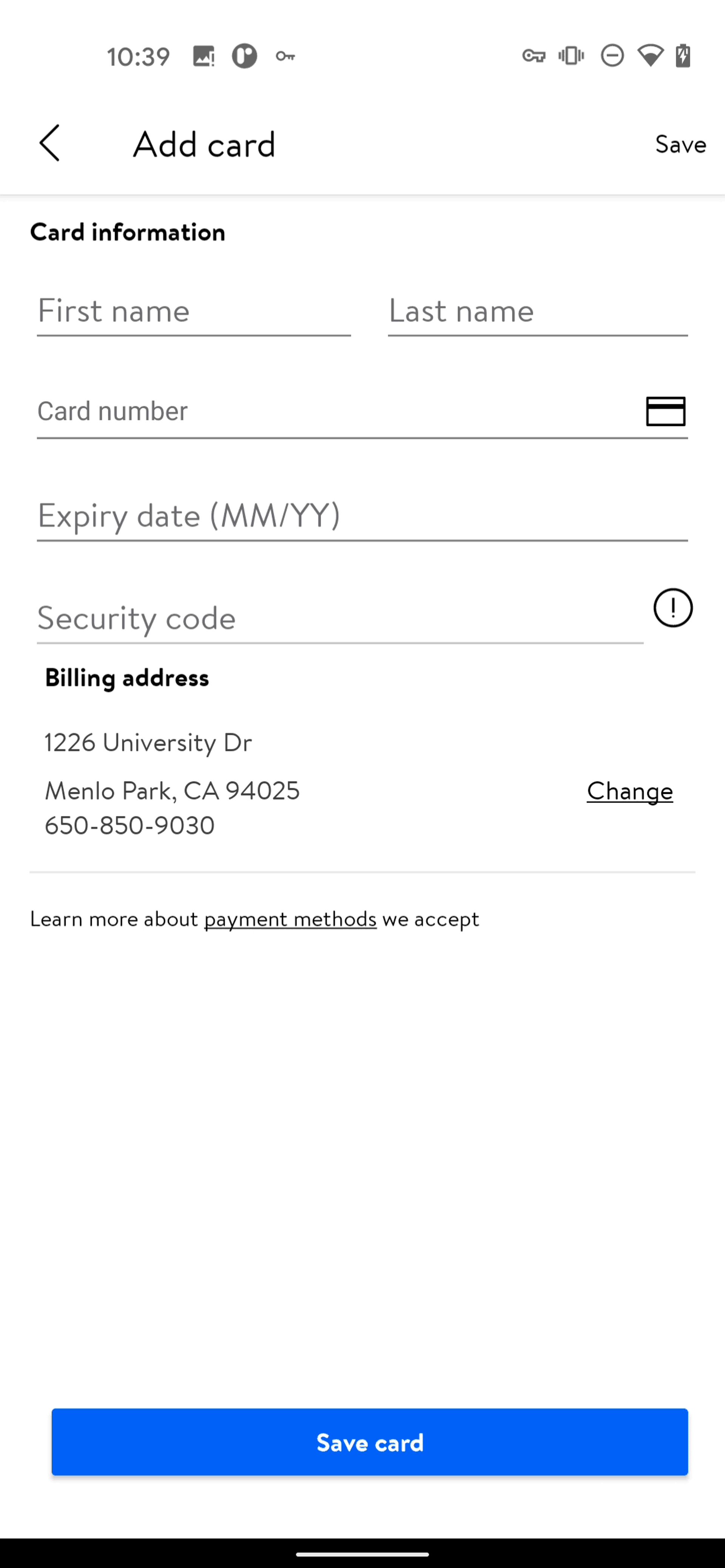 Walmart Android Shopping interface screenshot 24