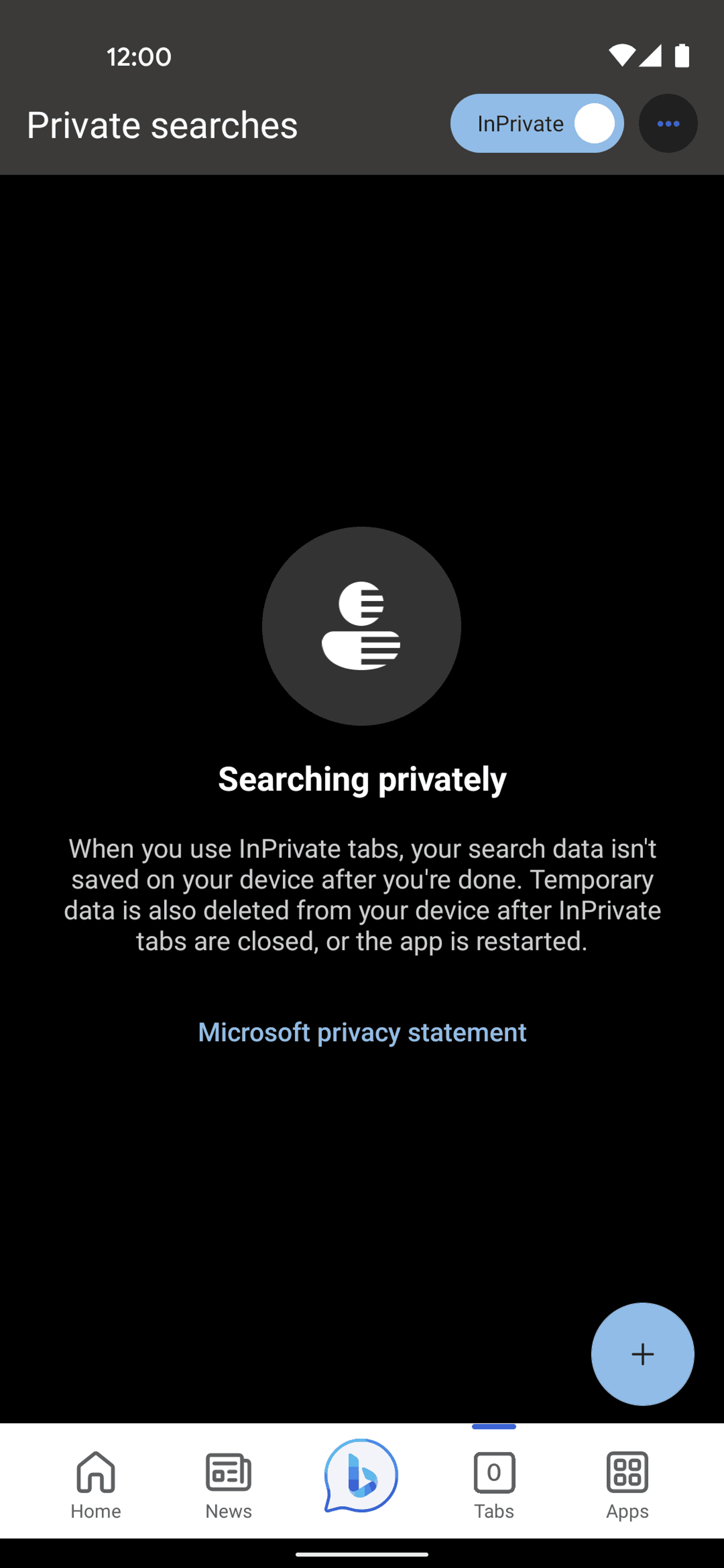 Bing Android AI interface screenshot 11
