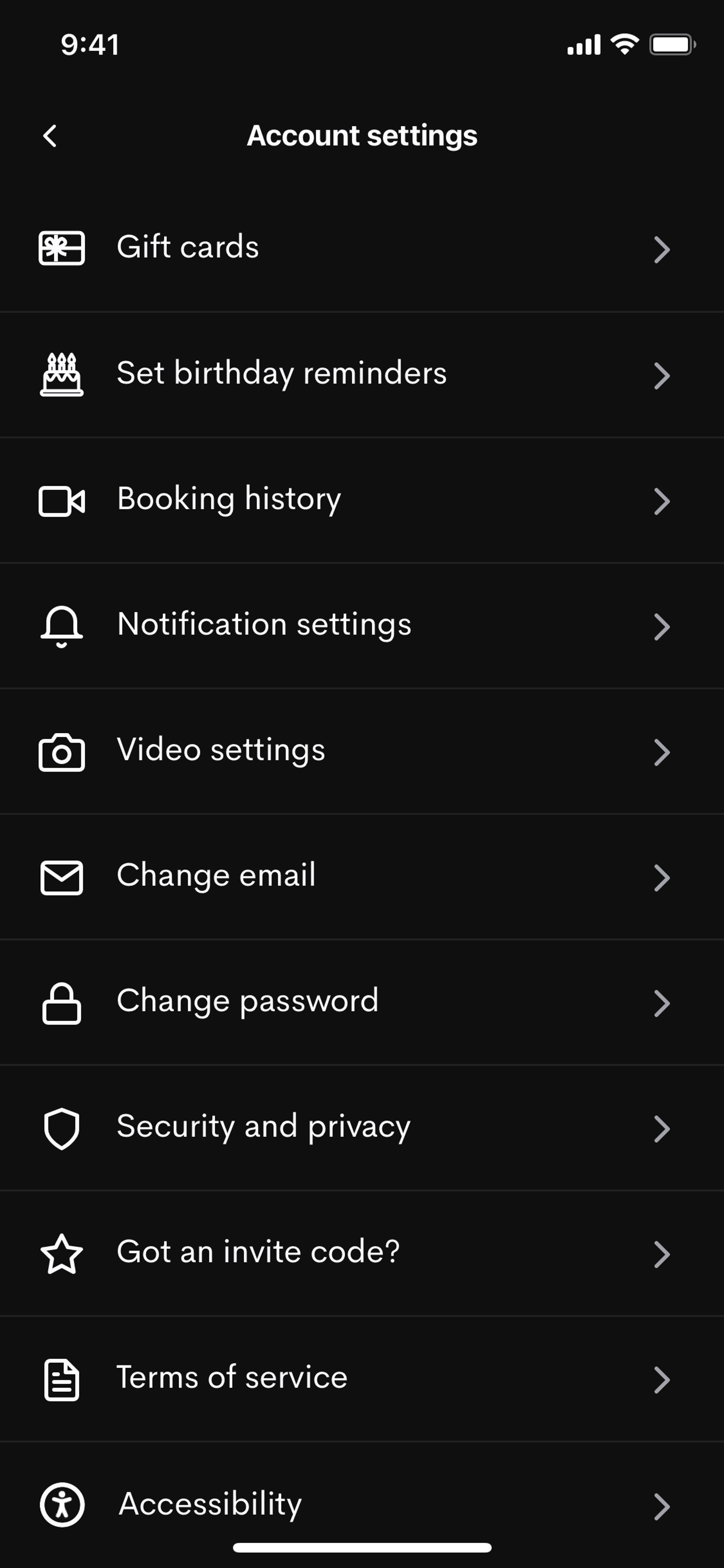 Cameo iOS Photo & Video interface screenshot 14