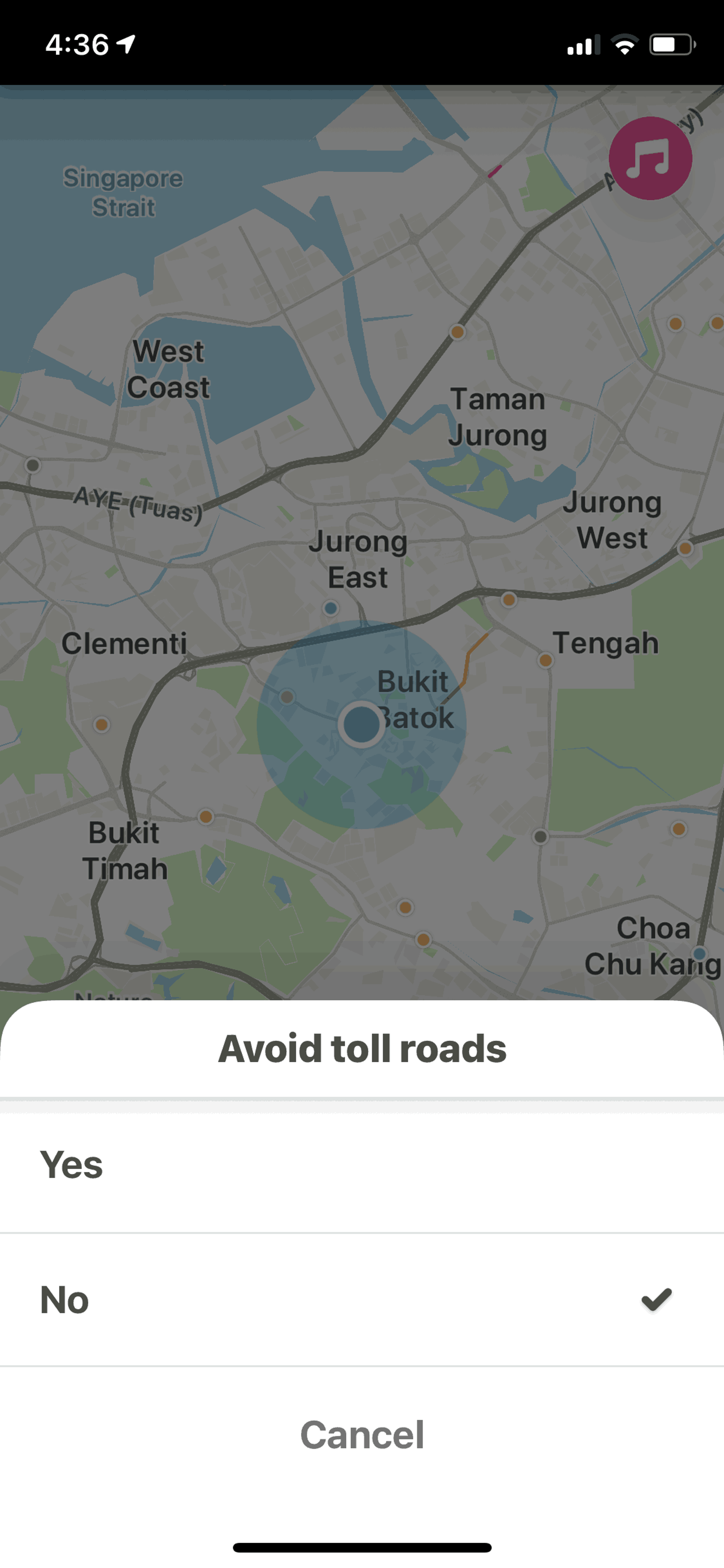 Waze iOS Maps & Navigation interface screenshot 16