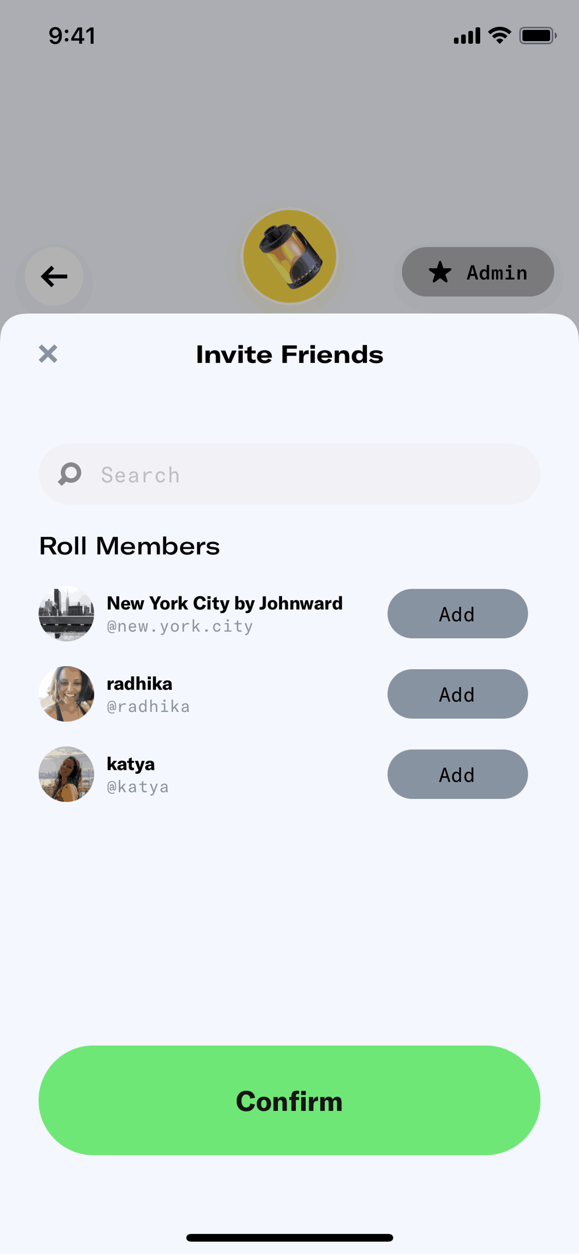Dispo iOS Photo & Video interface screenshot 20