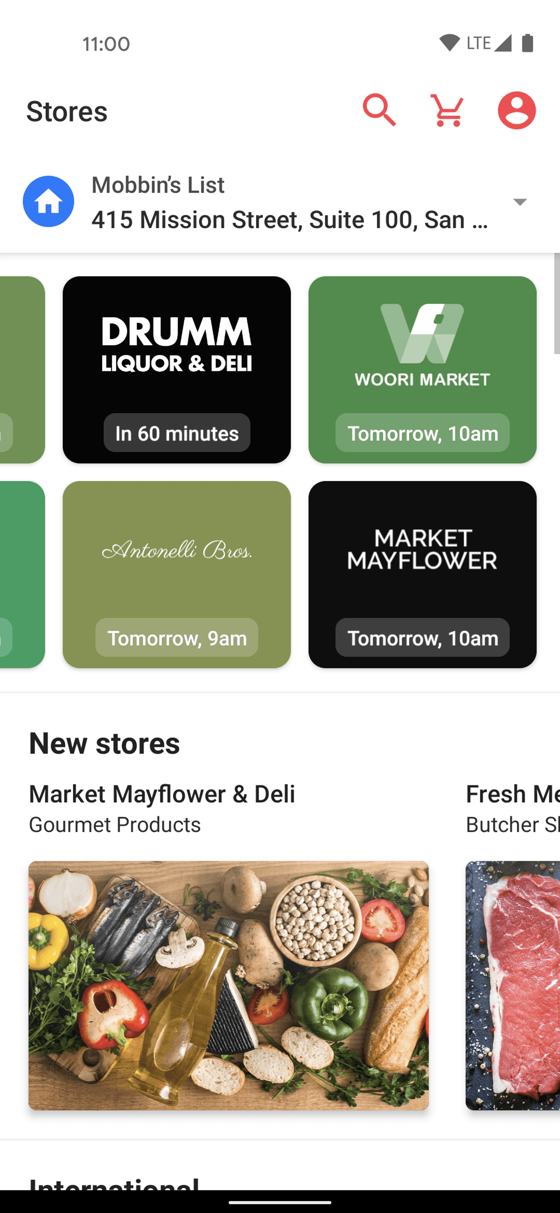 Cornershop Android Food & Drink interface screenshot 15