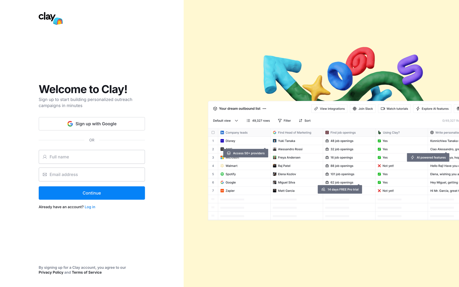 Clay Web Business interface screenshot 6