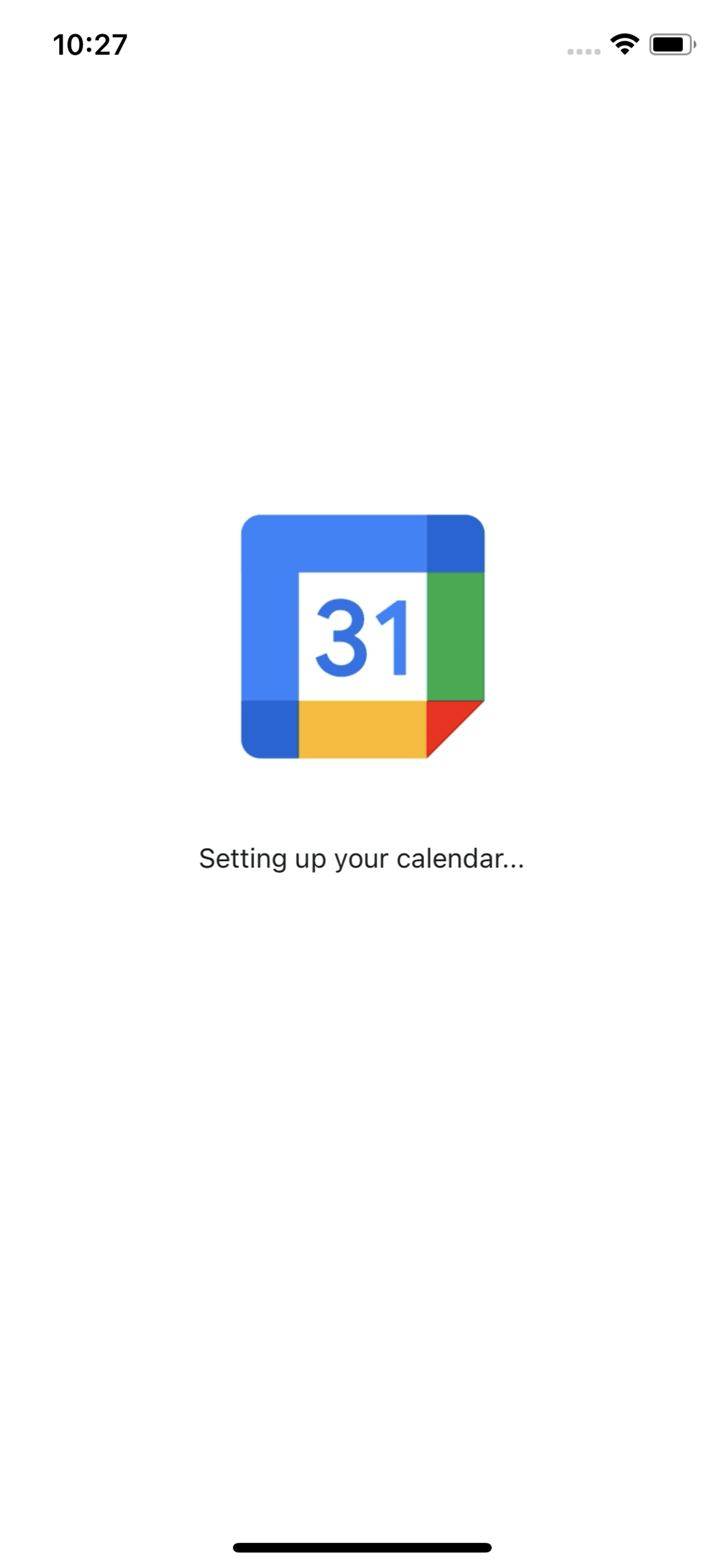 Google Calendar iOS Productivity interface screenshot 5