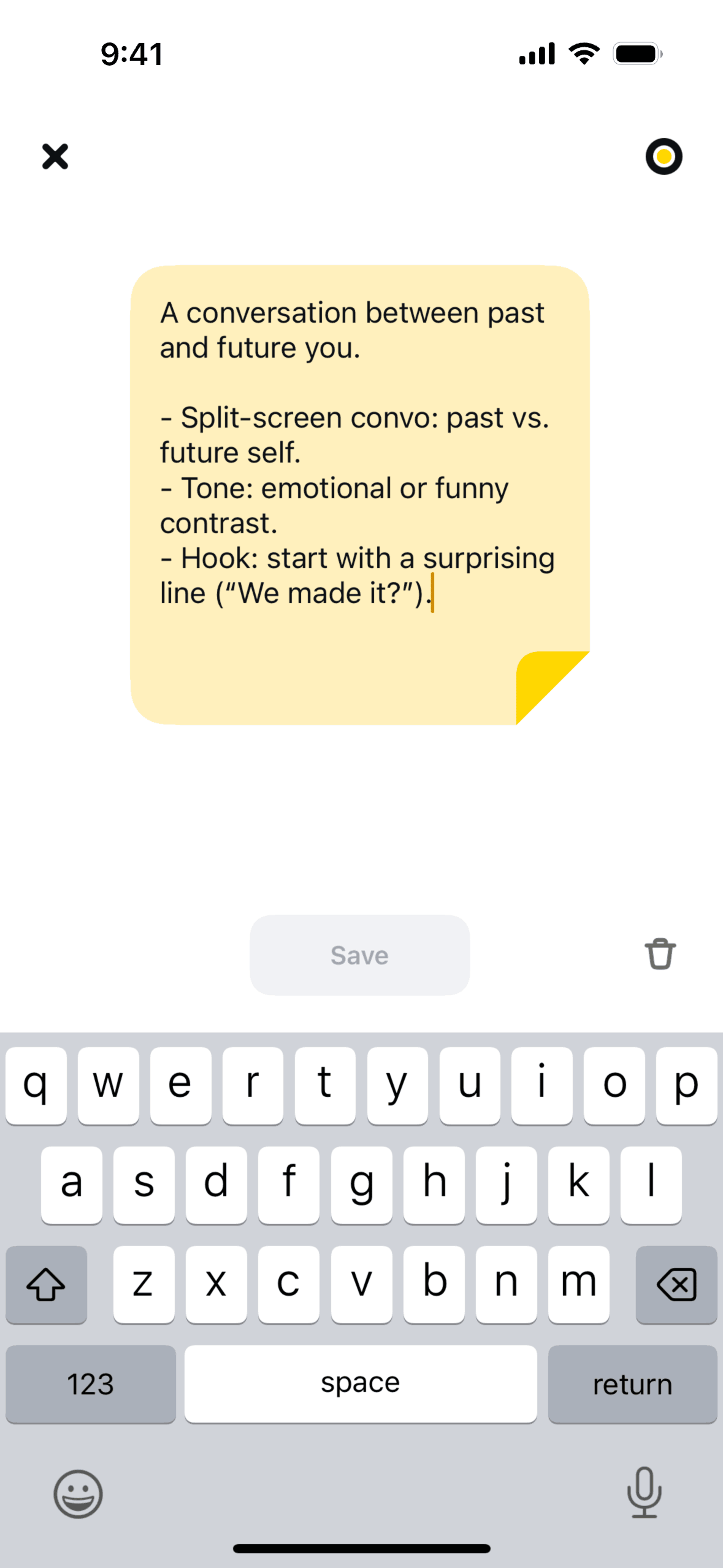 Edits iOS Photo & Video interface screenshot 11