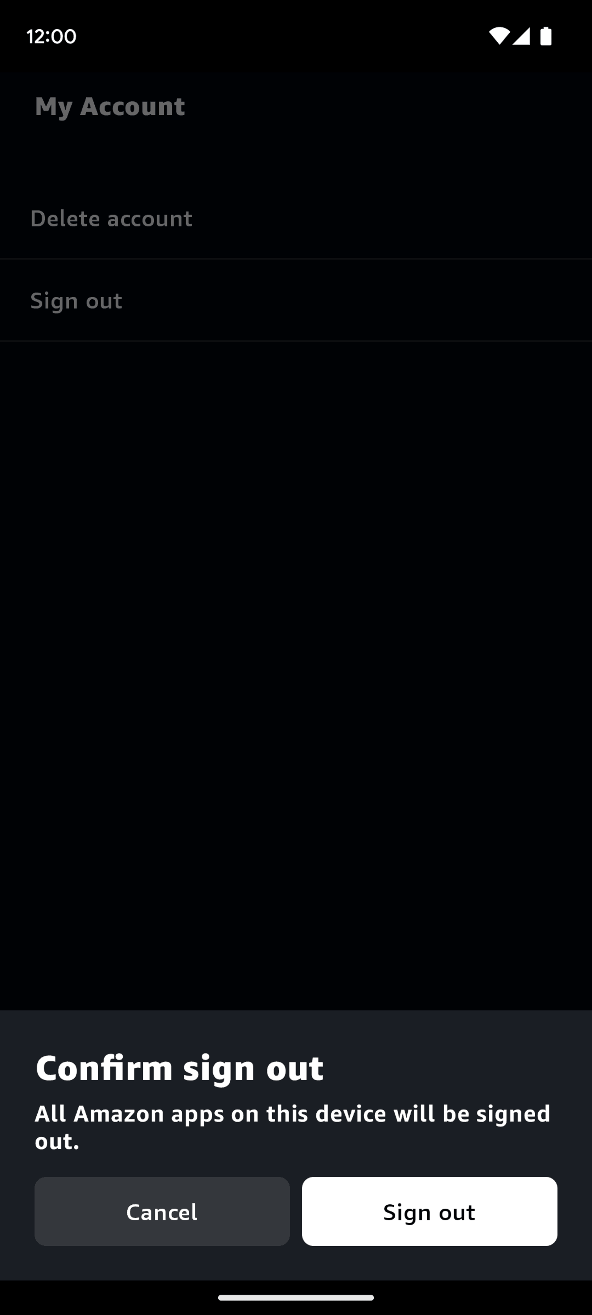 Prime Video Android Entertainment interface screenshot 18