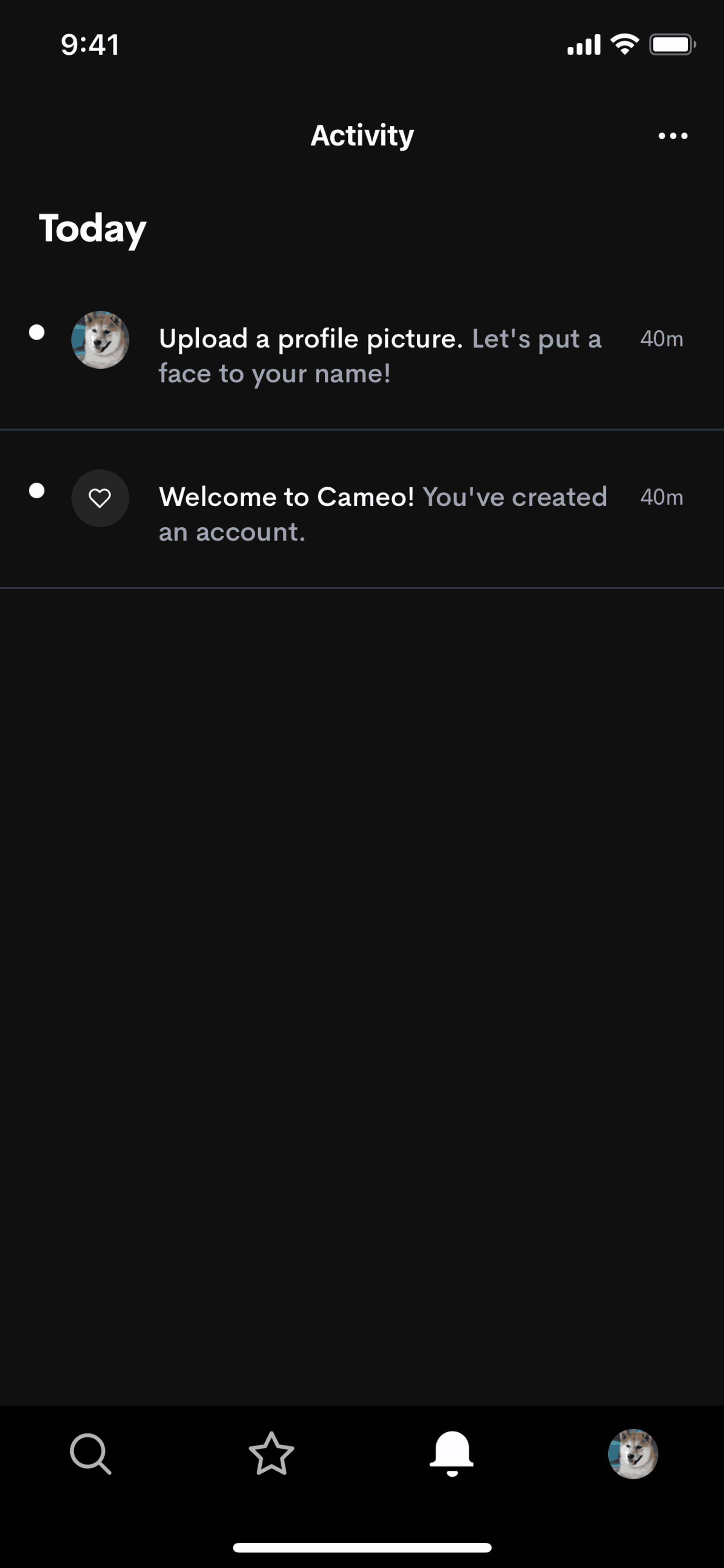 Cameo iOS Photo & Video interface screenshot 3