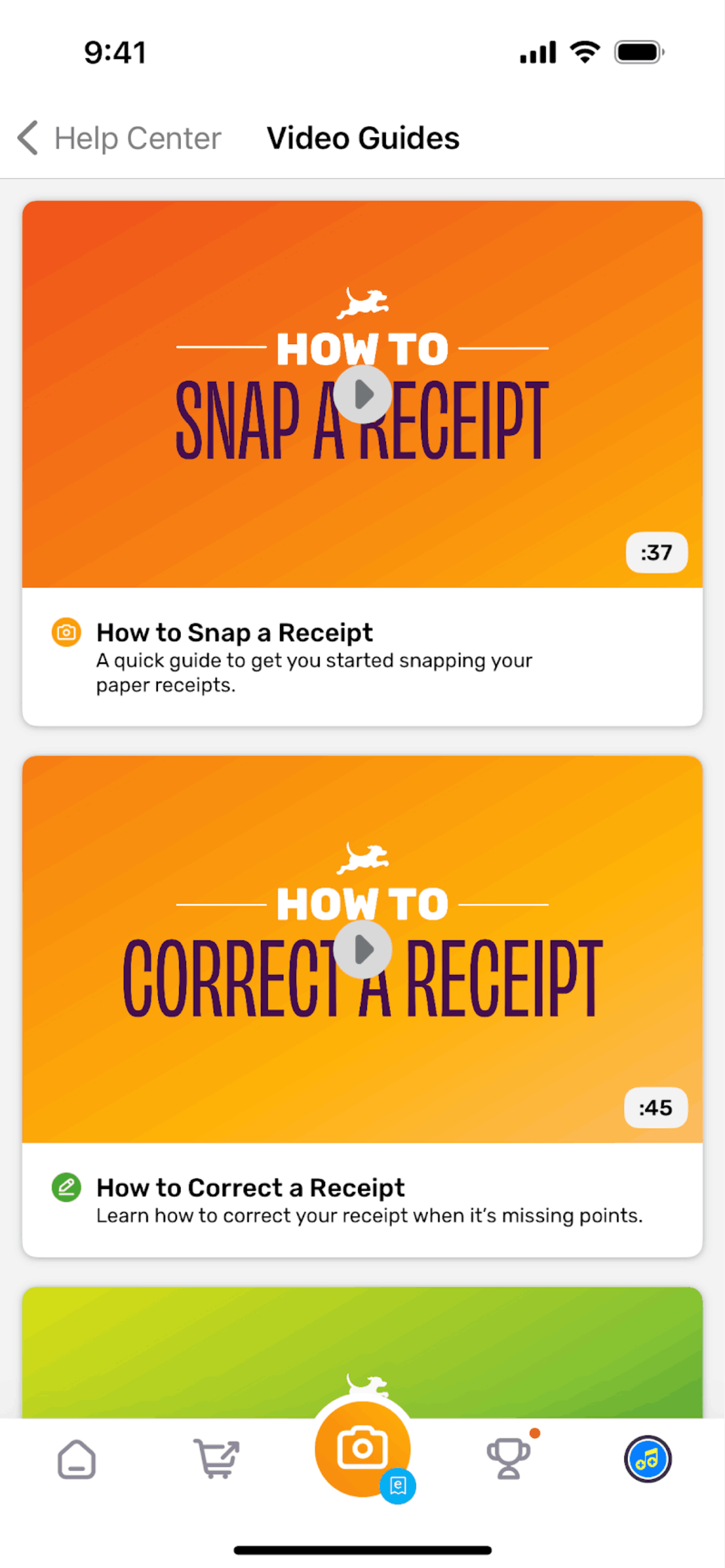 Fetch iOS Shopping interface screenshot 5