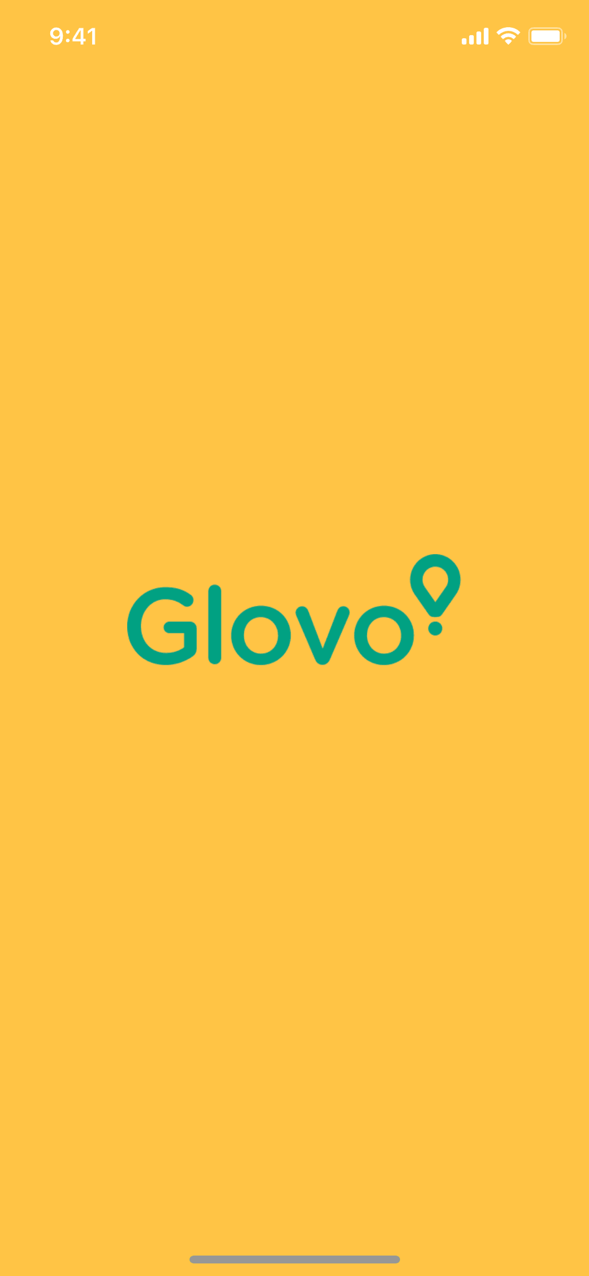 Glovo iOS Lifestyle interface screenshot 1